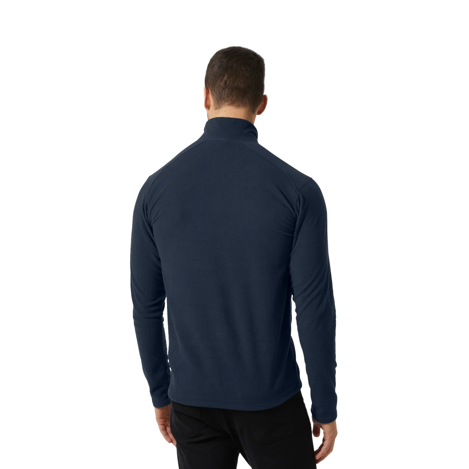 Helly Hansen Sport Mens Daybreaker 1/2 Zip Fleece Navy - Image 2