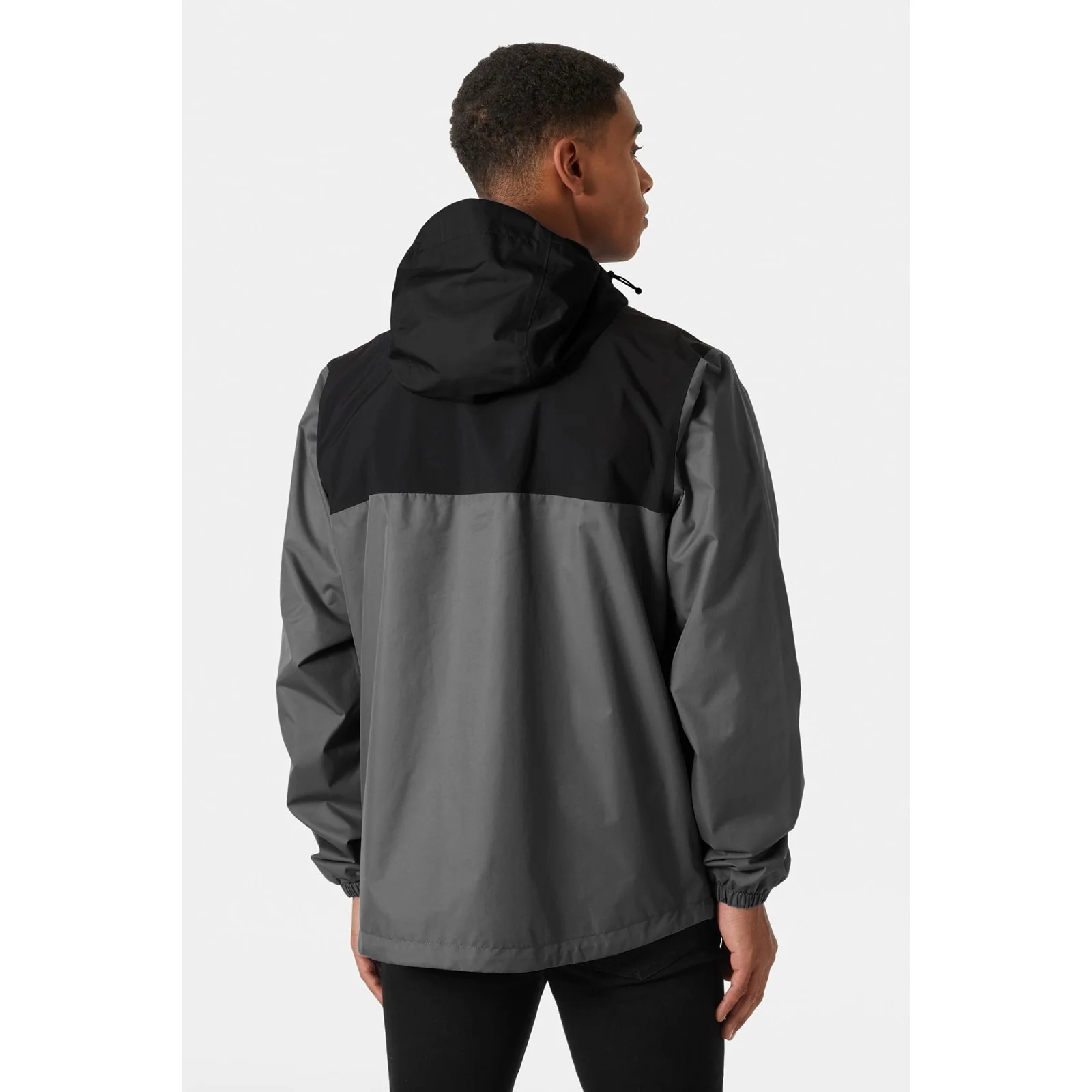 Helly Hansen Sport Mens Vancouver Rain Jacket Ebony - Image 2