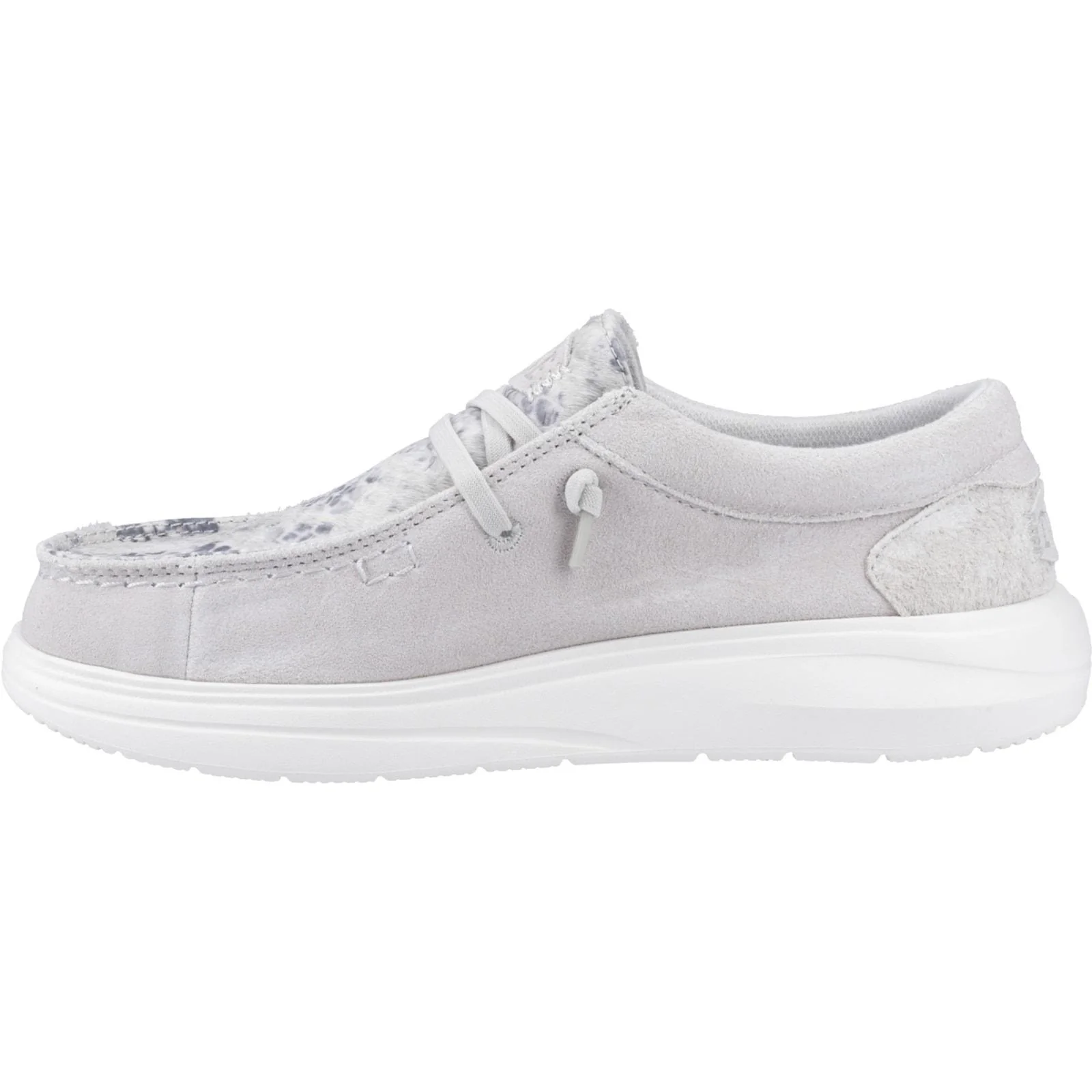 HEYDUDE Womens Wendy COMF Shoe Grey/Snake - Image 2