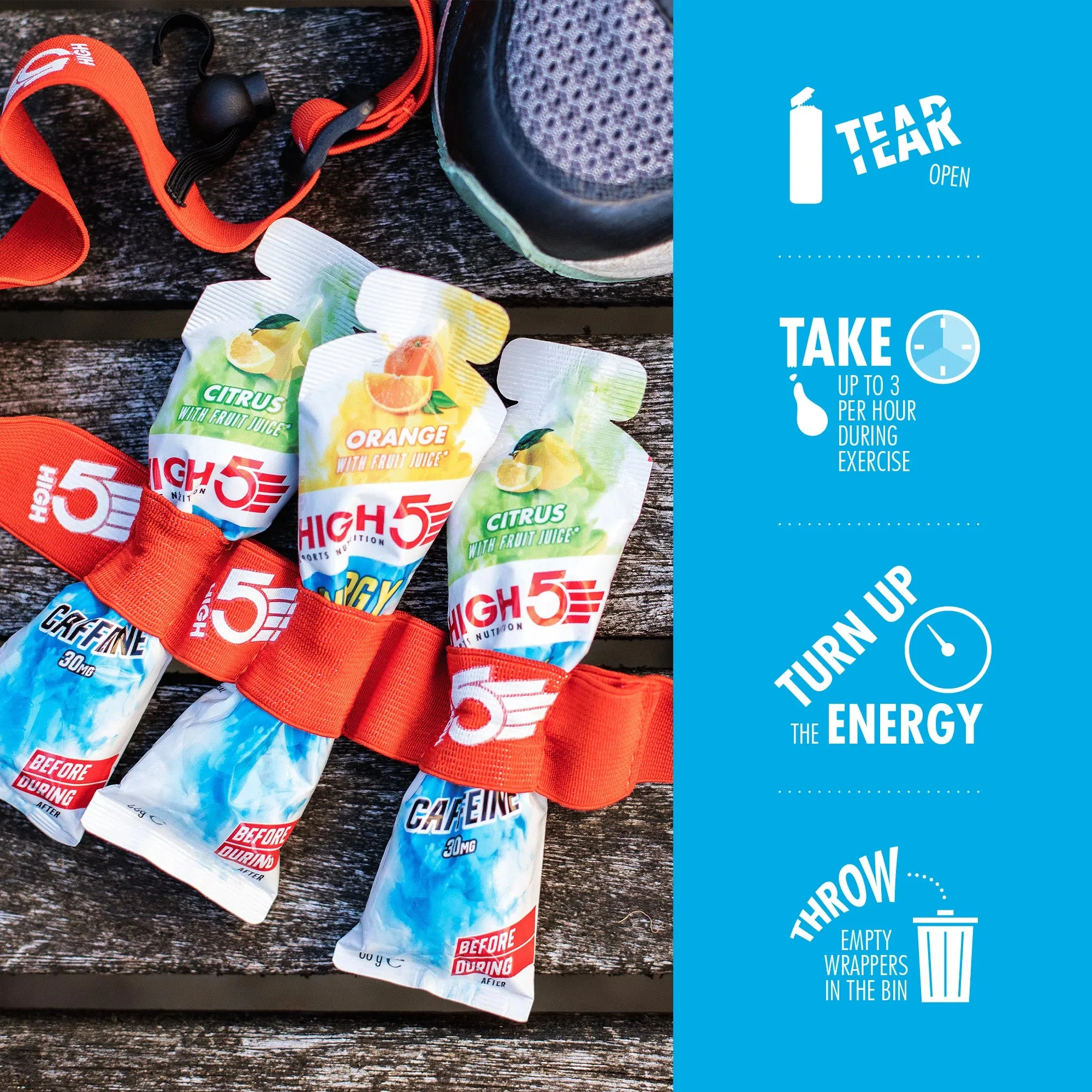 High5 Nutrition Aqua Energy Gel - Image 3