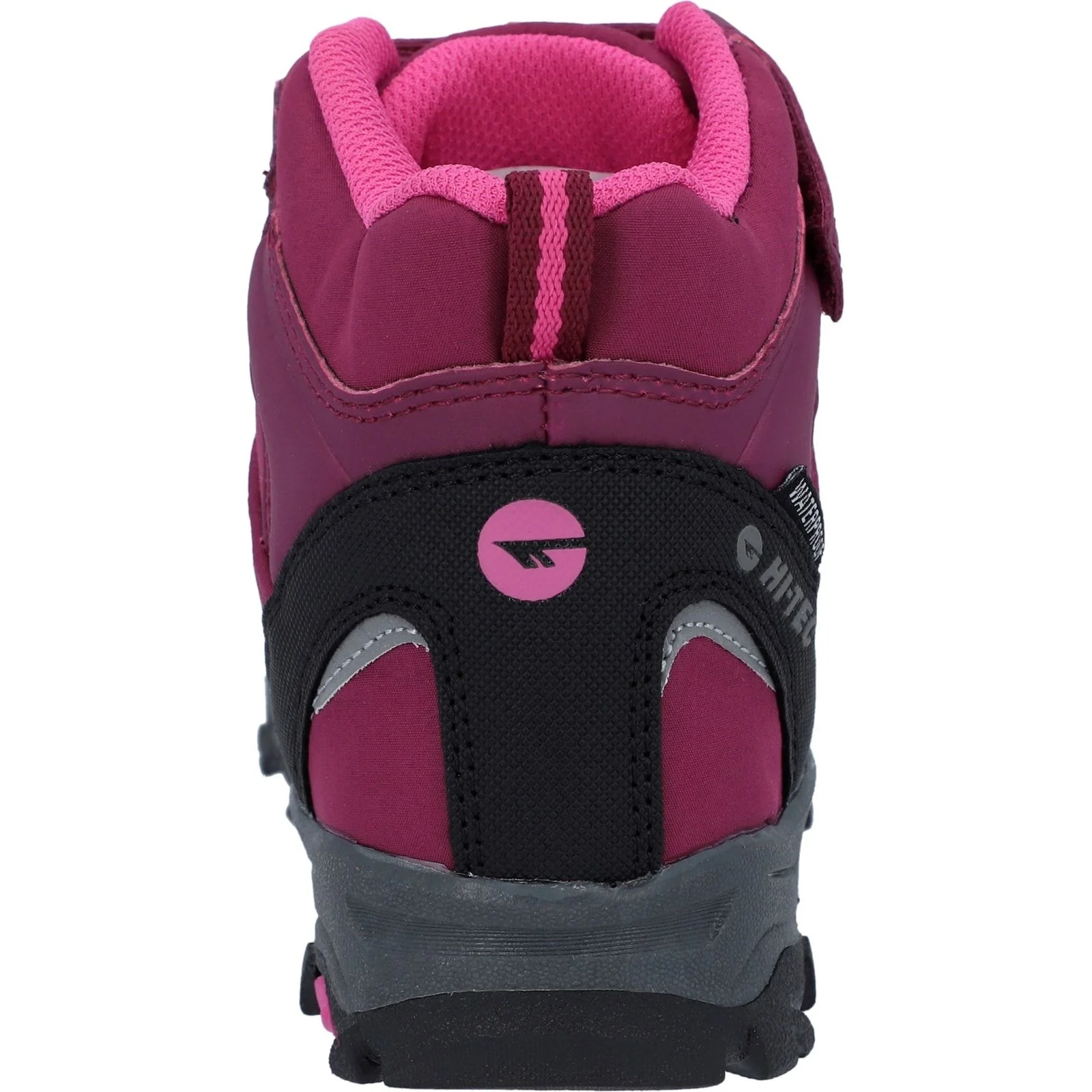 Hi-Tec Girls Blackout Mid Boots Dark Rose/Fuchsia - Image 5
