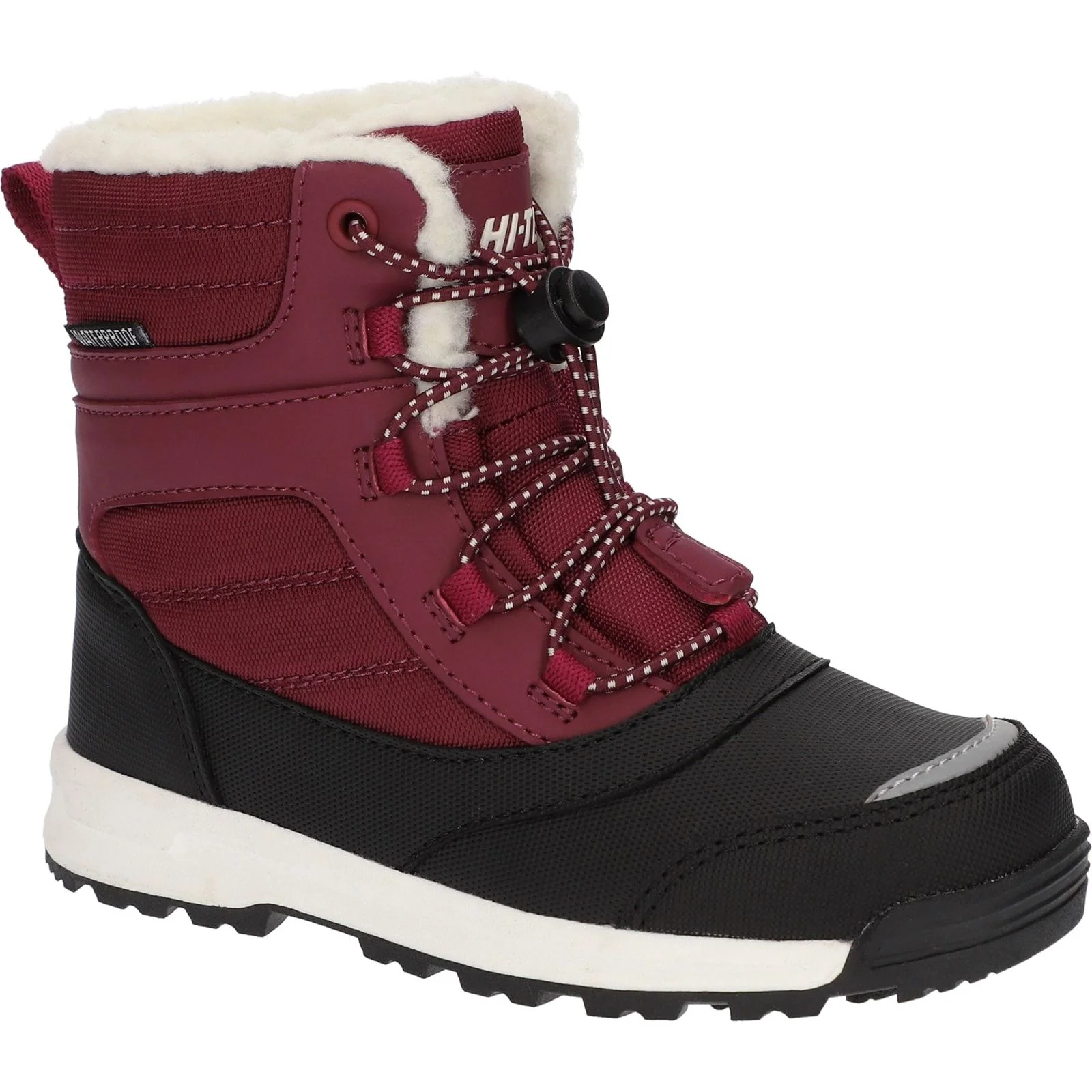 Hi-Tec Junior Girls Leo Boot Berry - Image 6