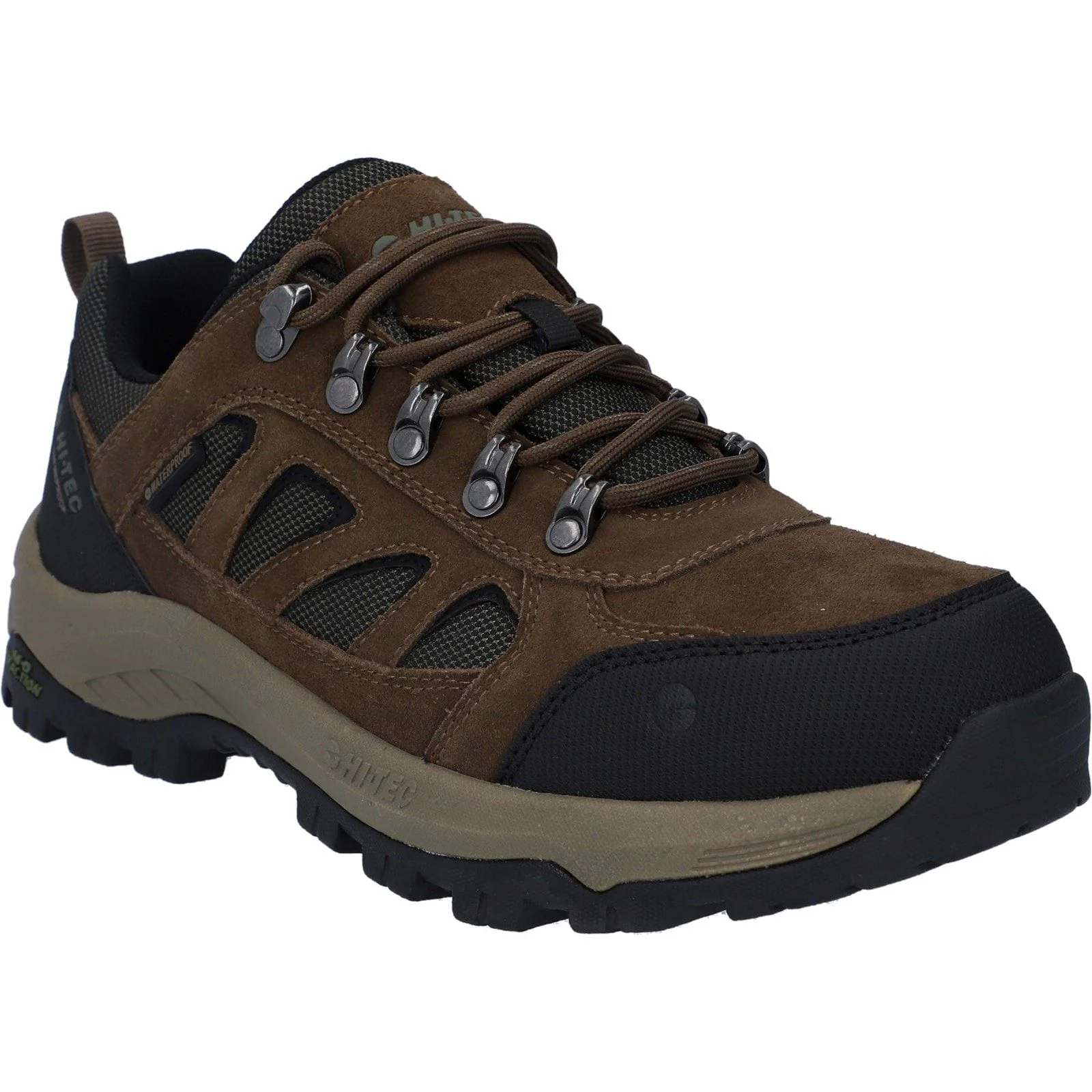 Hi-Tec Mens Bandera Expedition Low Hiker Smokey Brown/Khaki - Image 5
