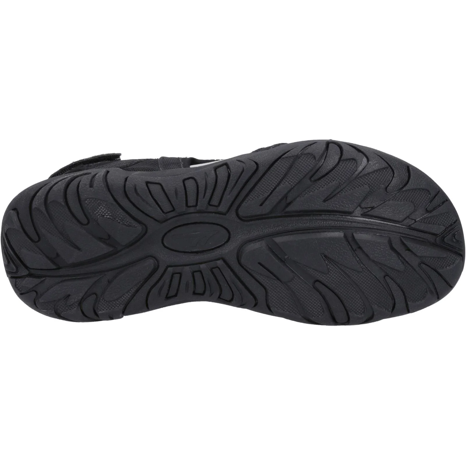 Hi-Tec Mens Crater Sandal Black/Grey/Red - Image 3