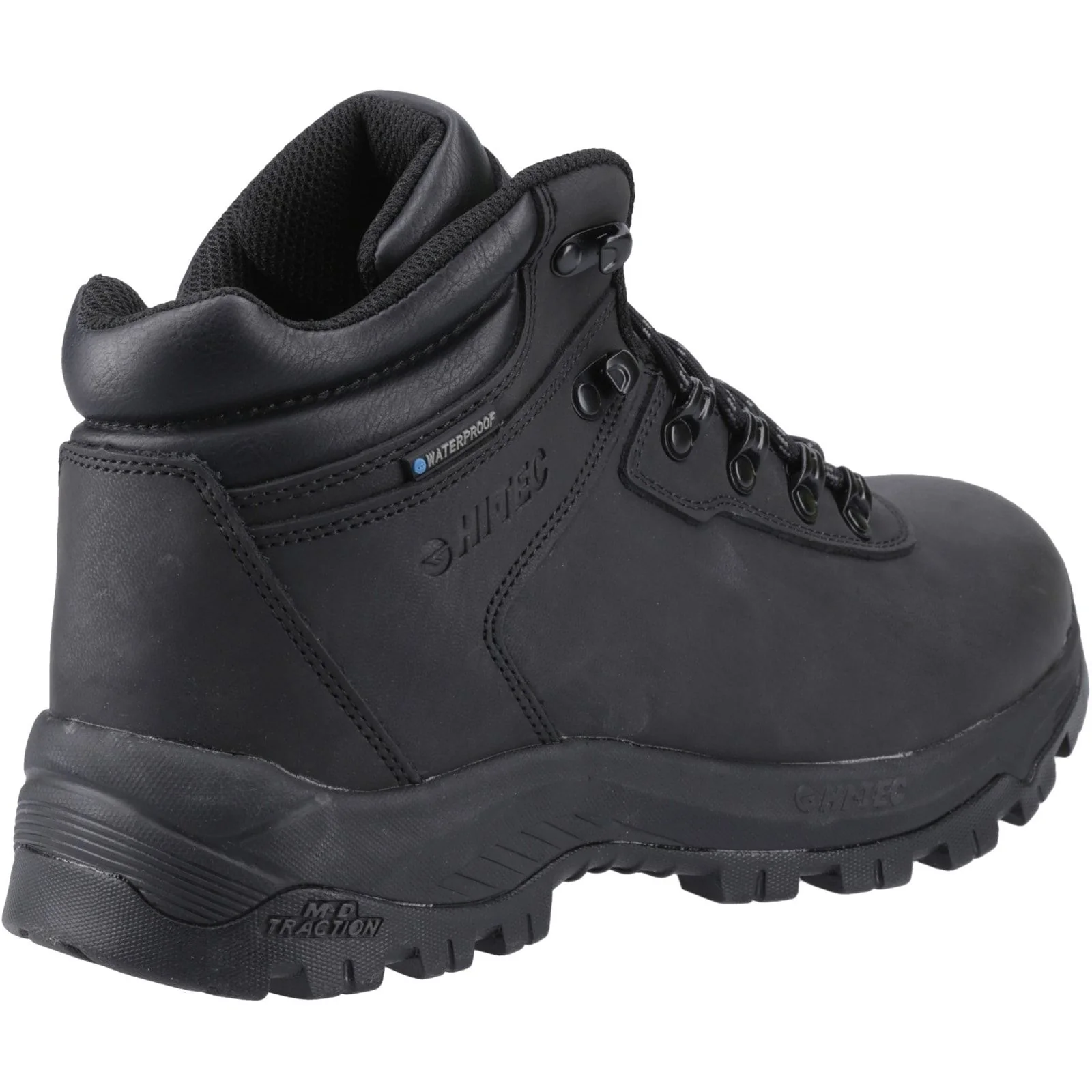 Hi-Tec Mens Eurotrek Lite Waterproof Walking Boots Black - Image 4