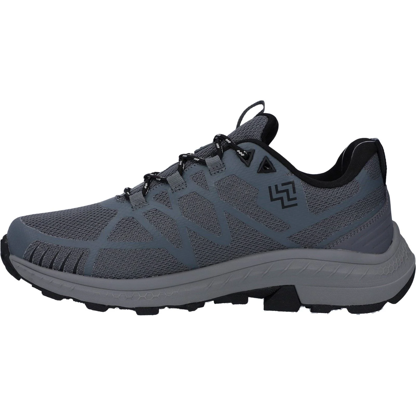Hi-Tec Mens Mauna Hiker Grey/Black/Black - Image 2