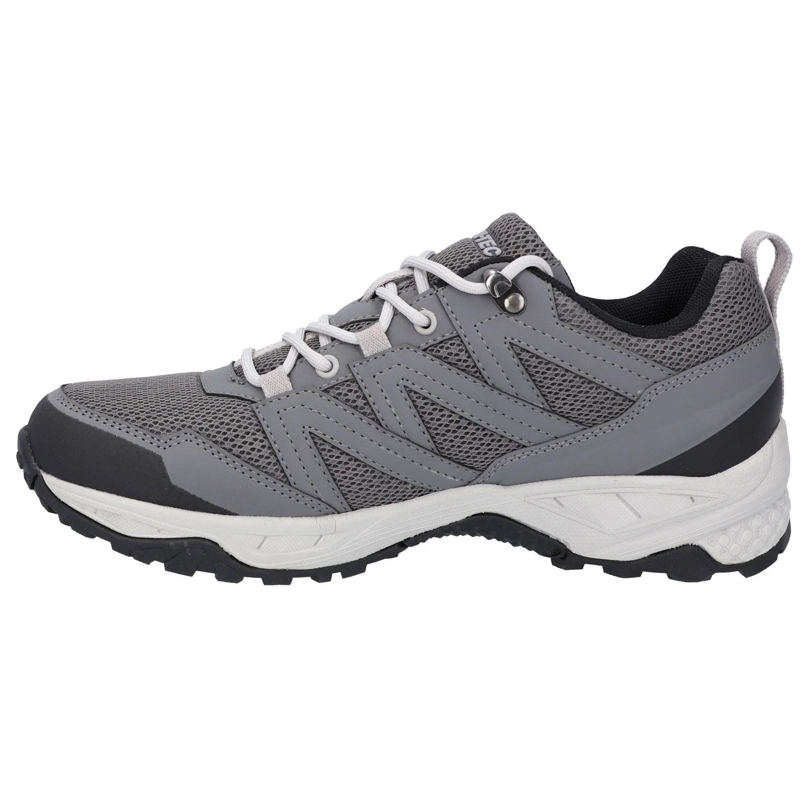 Hi-Tec Mens Saunter WP Hiking Boots Grey - Image 2