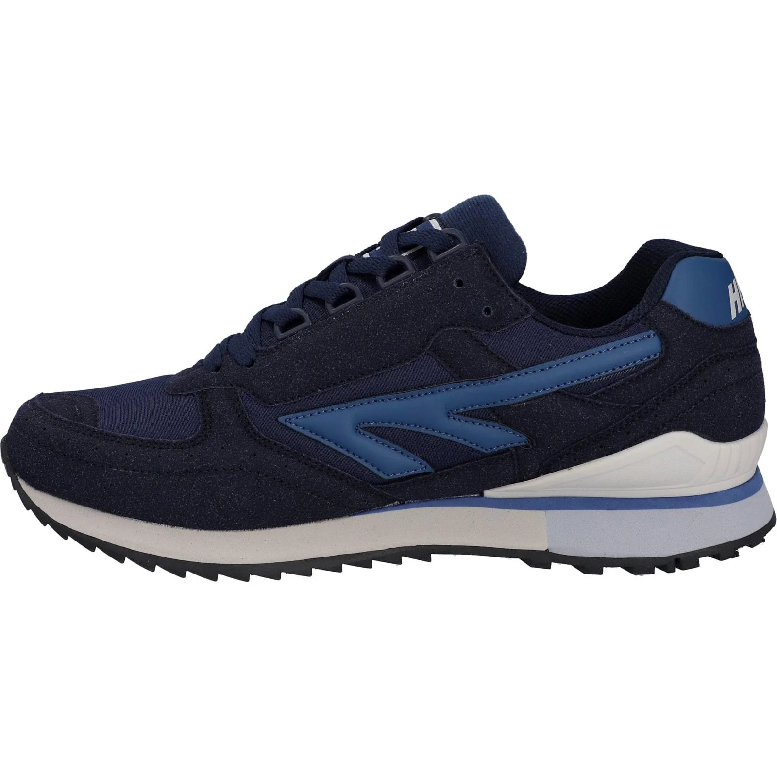 Hi-Tec Mens Silver Shadow Shoes Navy/Black - Image 2
