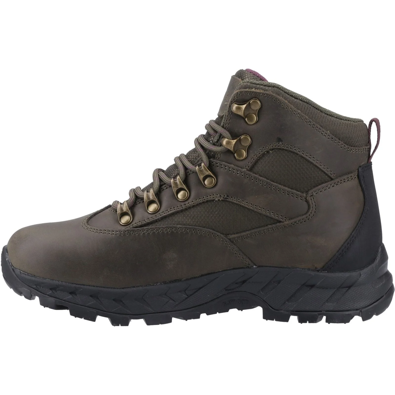 Hi-Tec Womens Euro Trail Boots Khaki - Image 2