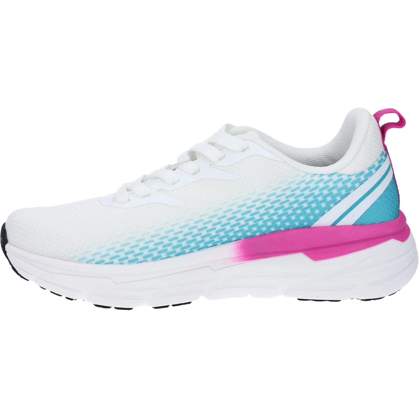 Hi-Tec Womens Promenade Trainers Bright White/Black - Image 2