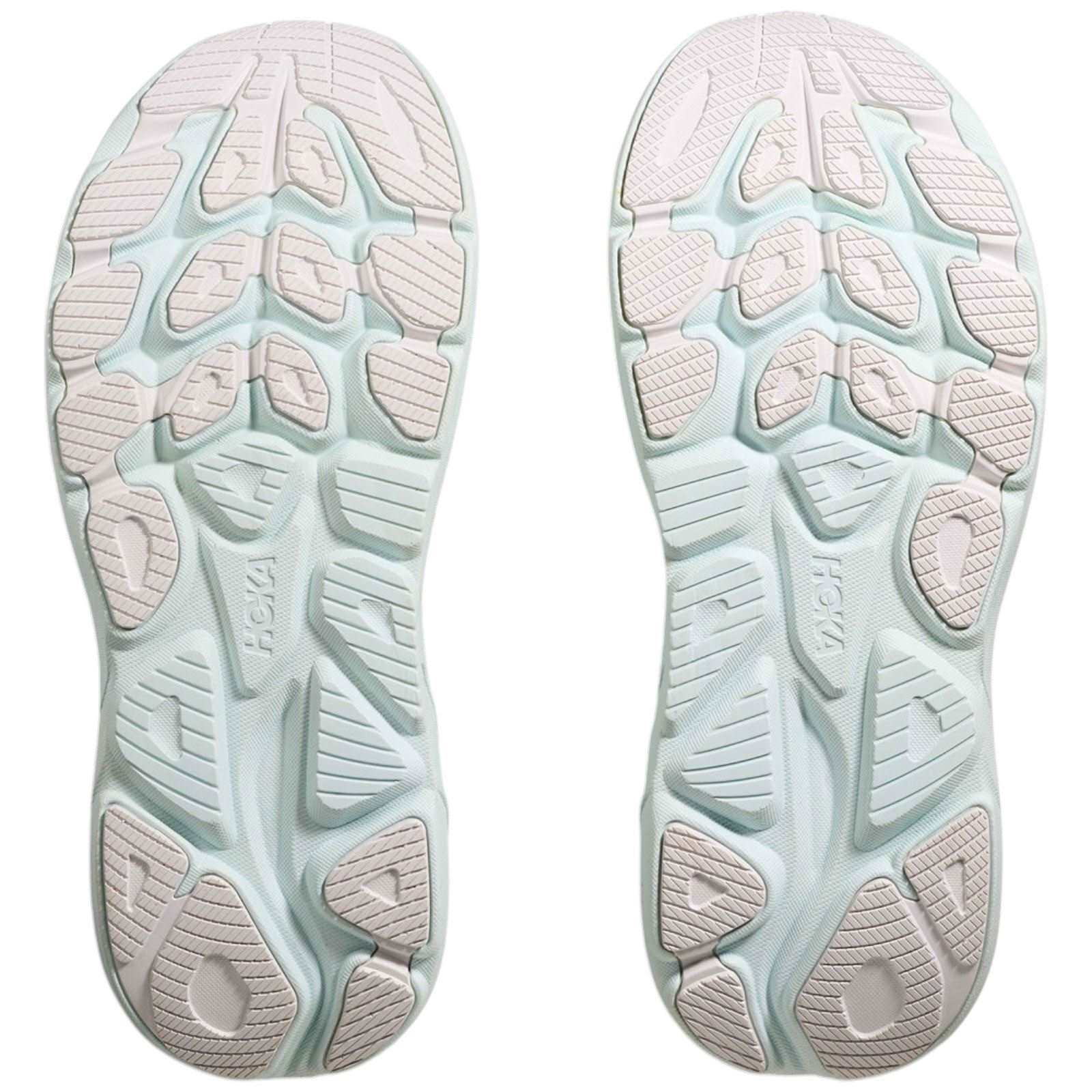 Hoka Womens Clifton 10 White/Sky - Image 4