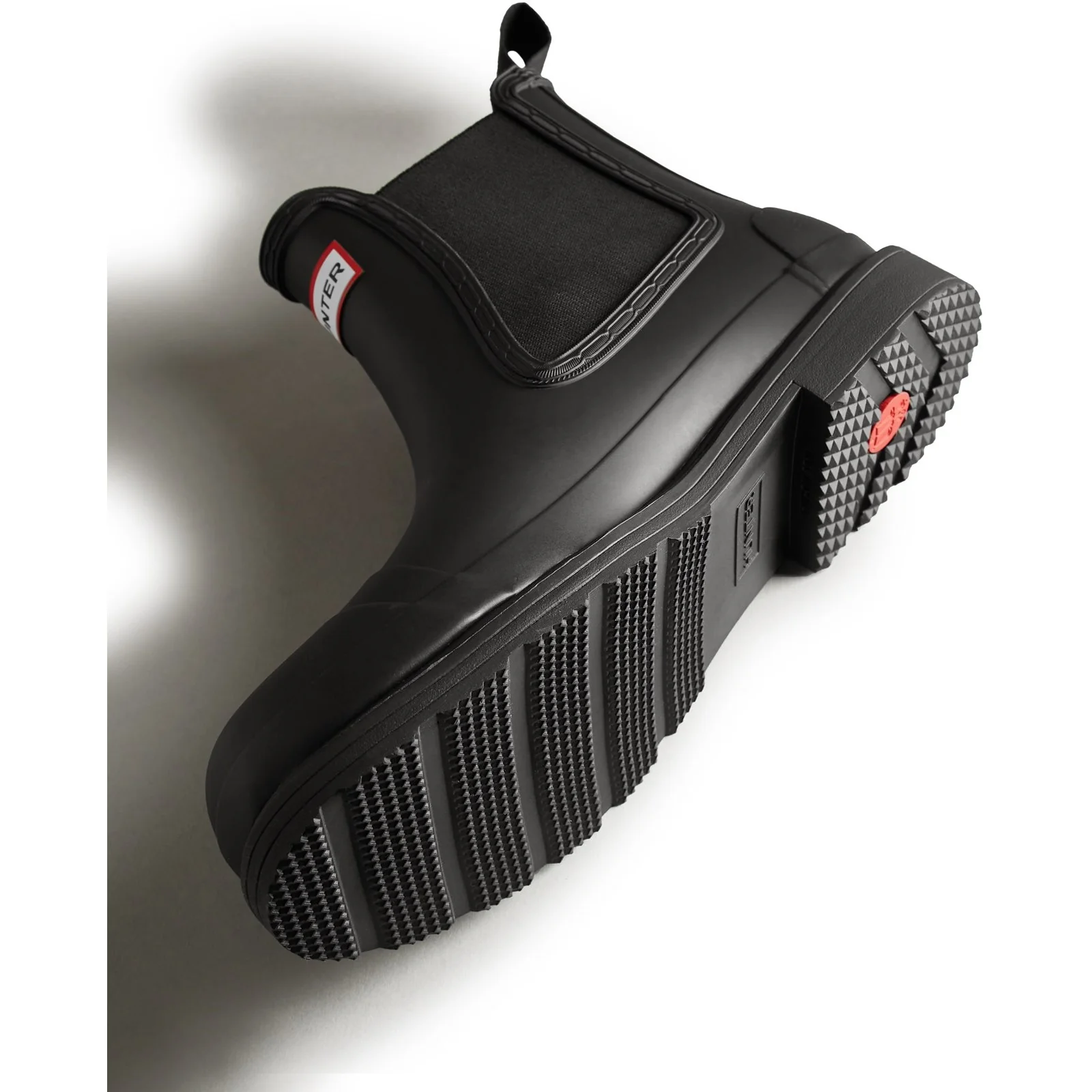Hunter Mens Commando Chelsea Boots Black - Image 2