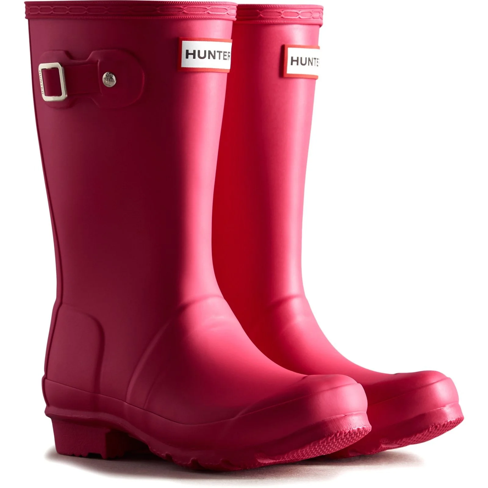 Hunter Junior Kids Junior Originals Boot Bright Pink - Image 4