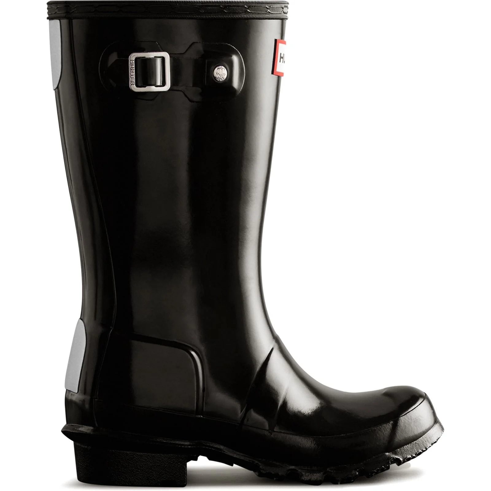Hunter Junior Kids Junior Originals Gloss Boot Black