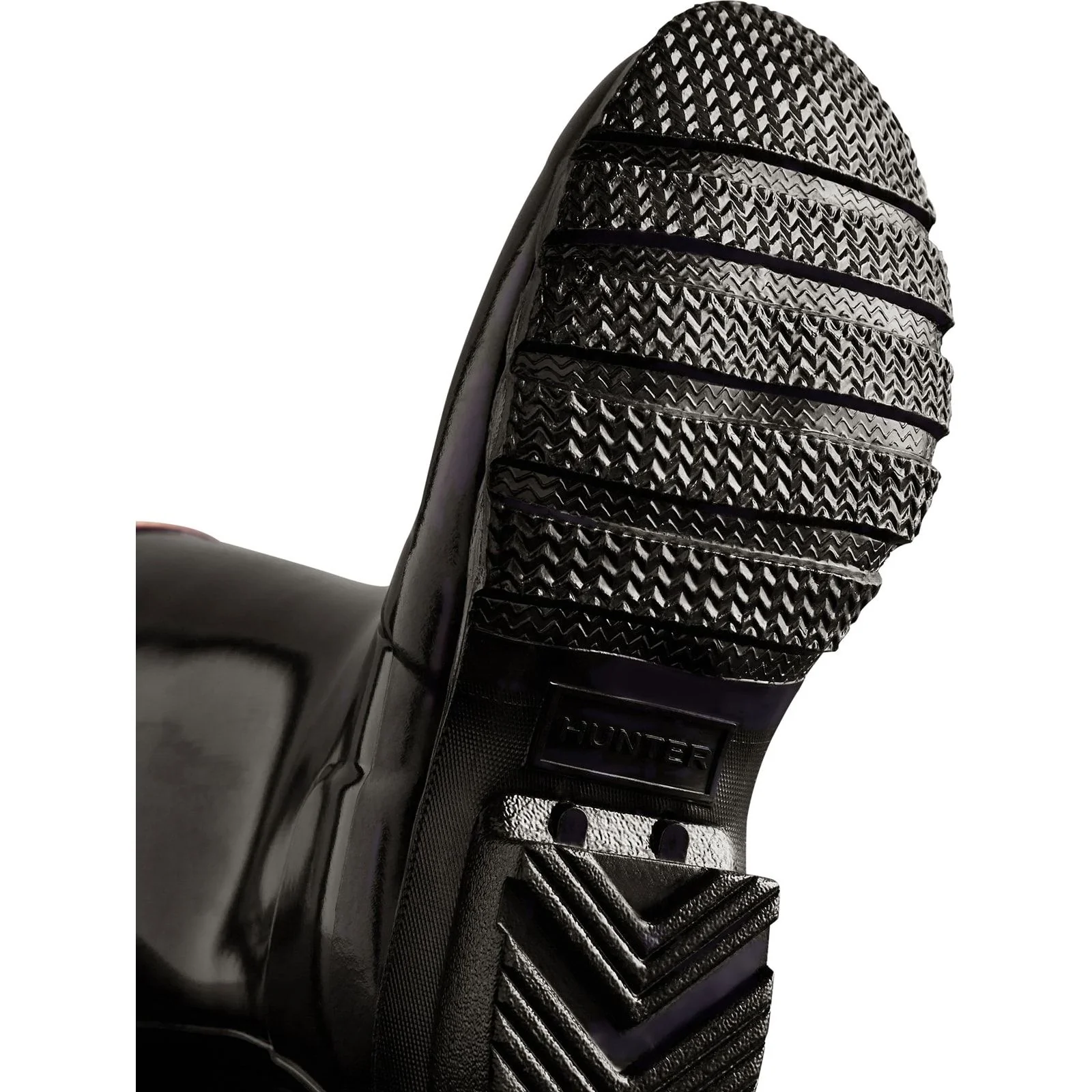 Hunter Junior Kids Junior Originals Gloss Boot Black - Image 2
