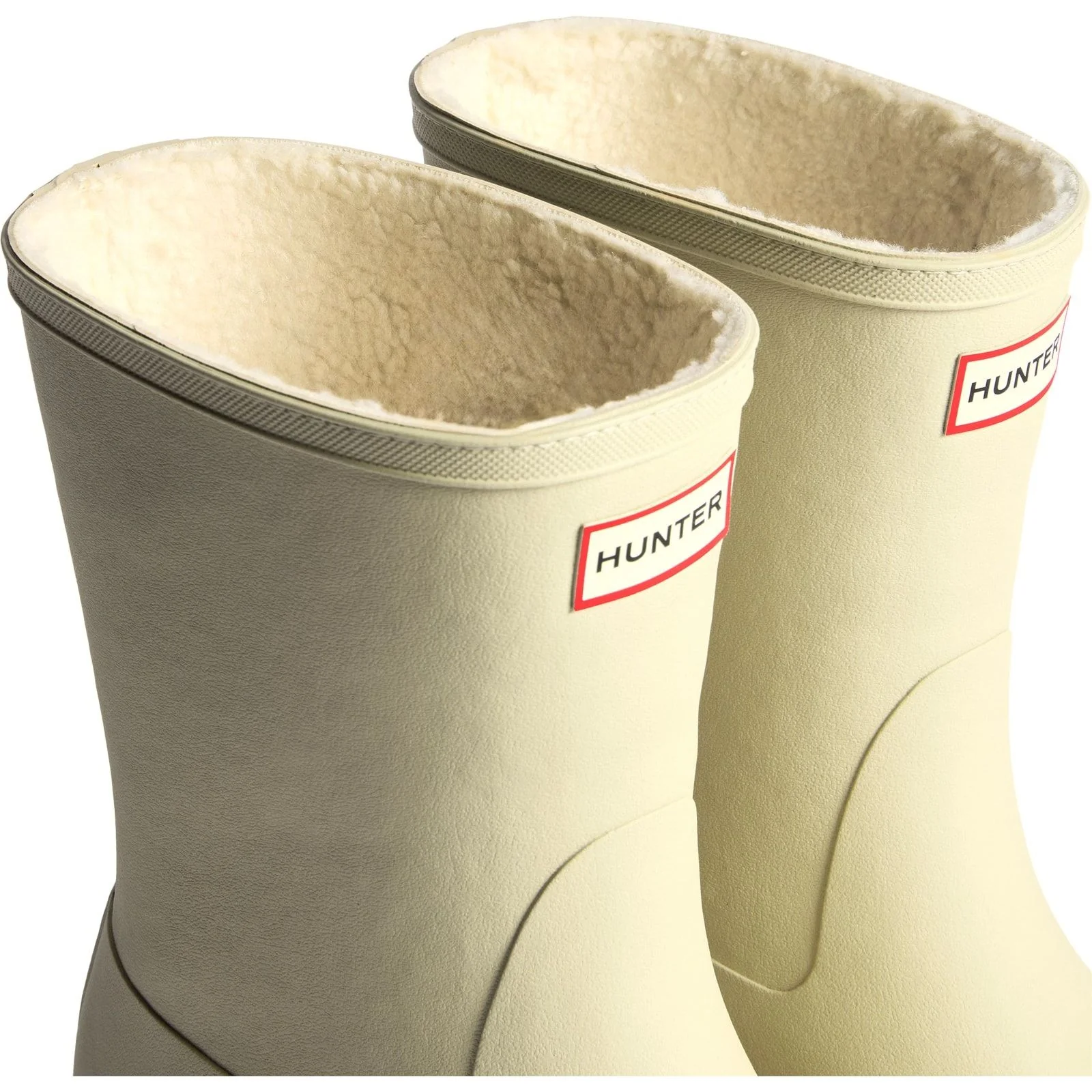 Hunter Mens Downpour Short Insulated Boot Gravel - Image 5