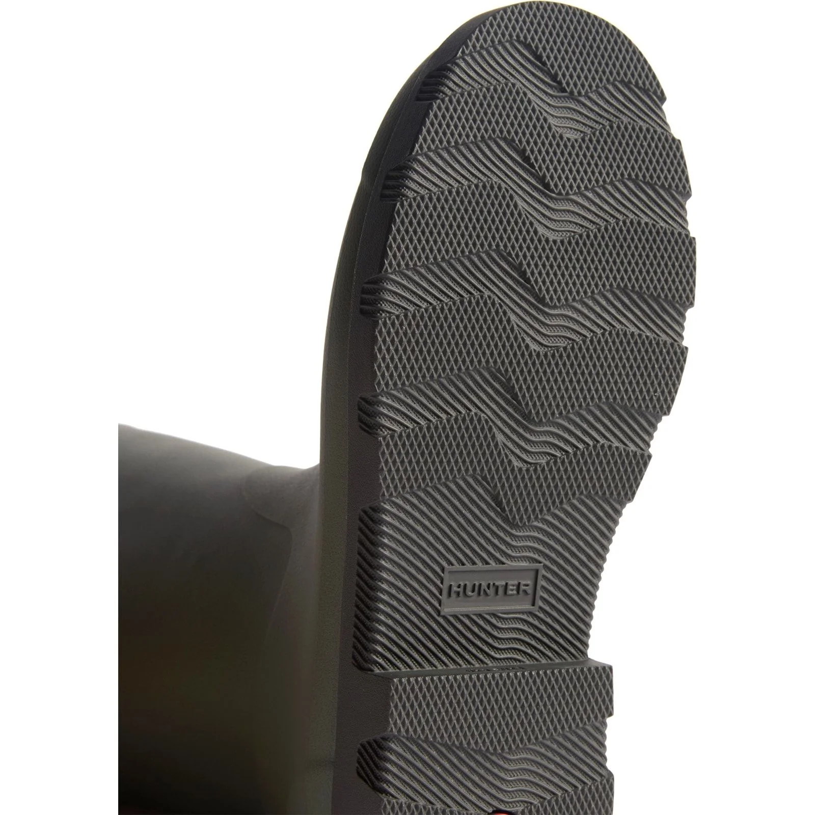 Hunter Womens Field Downpour Boot Dark Olive/Black - Image 2