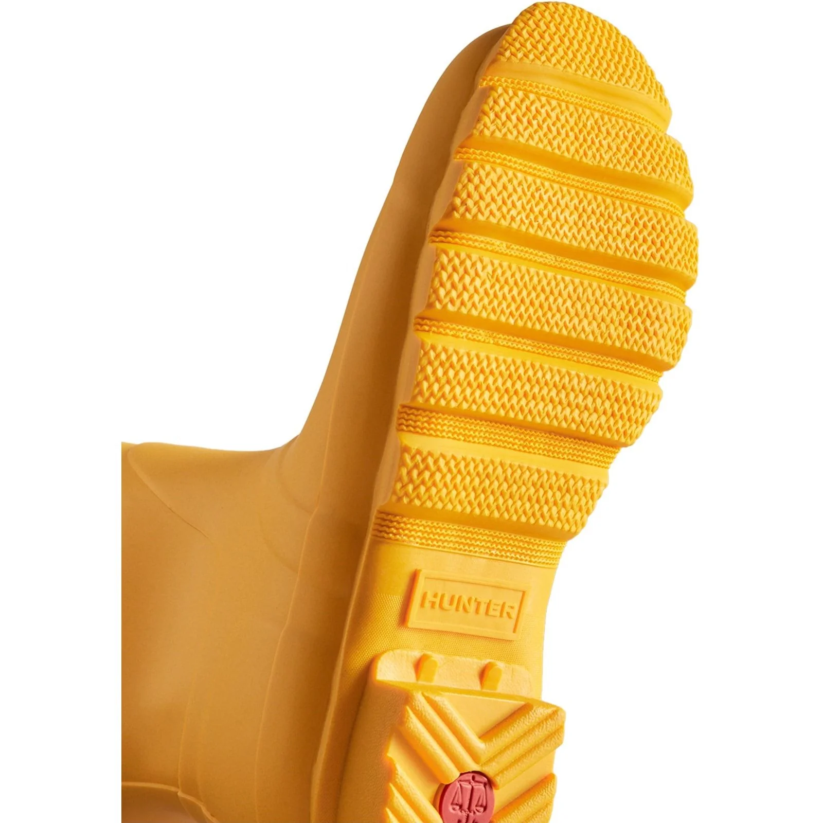 Hunter Womens Original Short Wellington Boots Yellow - Image 2