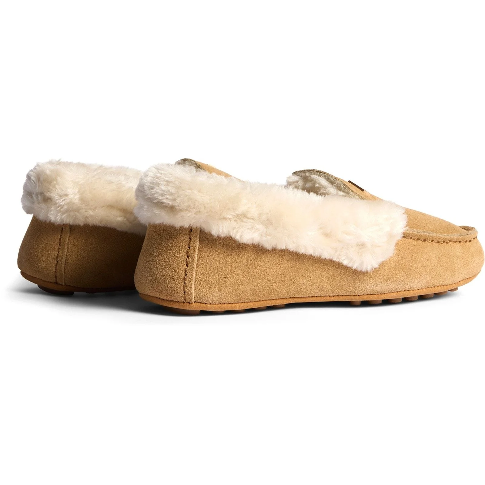 Hunter Womens Womens Moccasin Slipper Sherpa Biscuit - Image 4