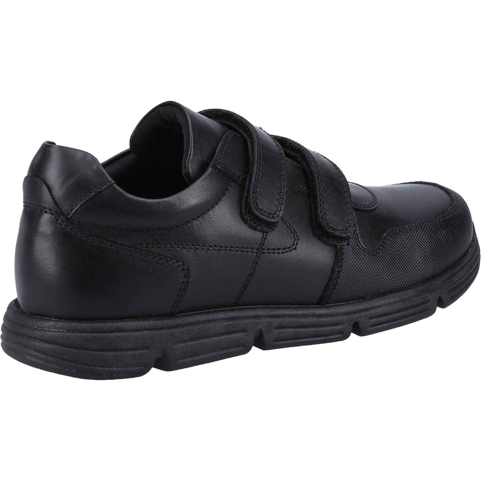 Hush Puppies Boys Lucas SNR Shoe Black - Image 3