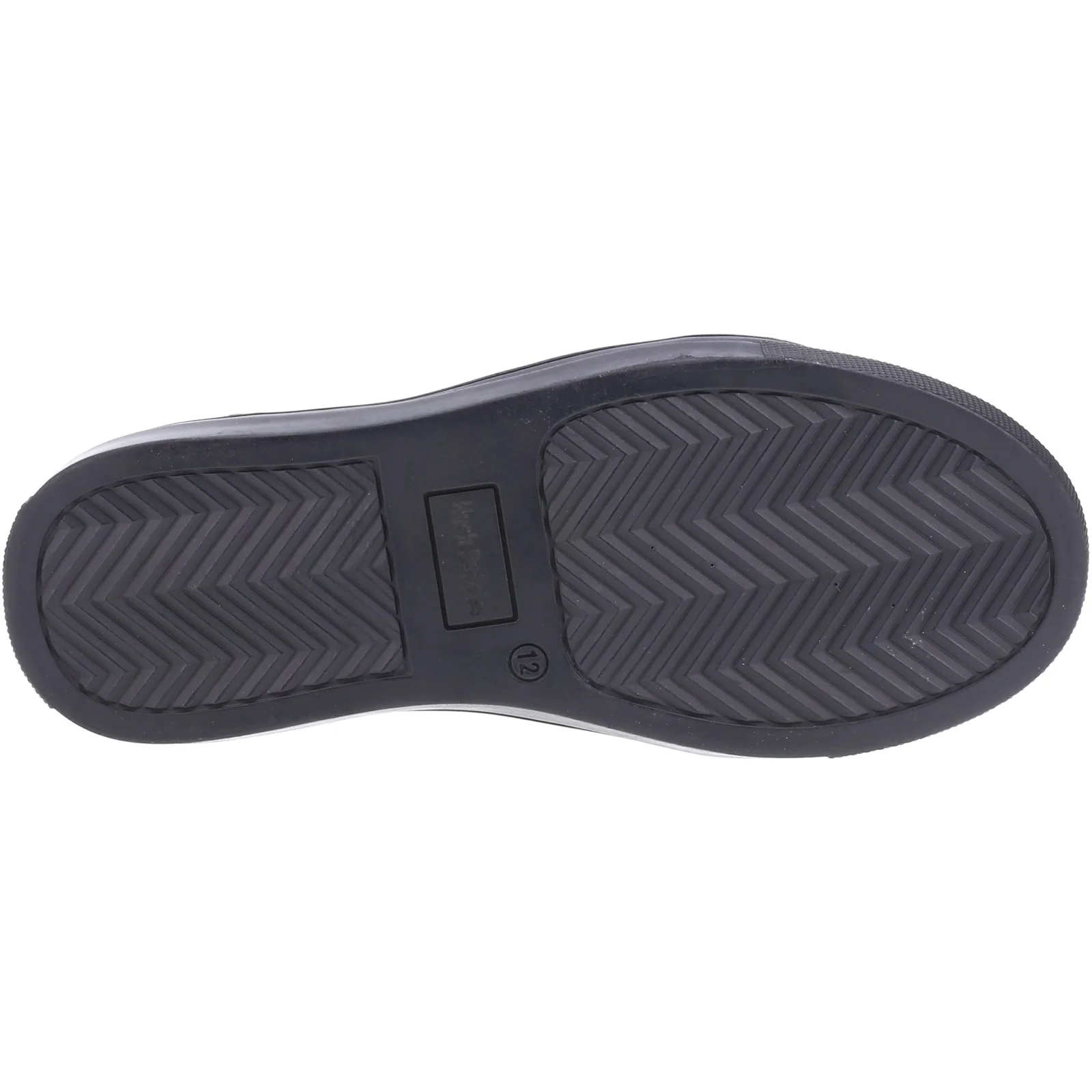 Hush Puppies Boys Sam Senior School Shoe Black - Image 2
