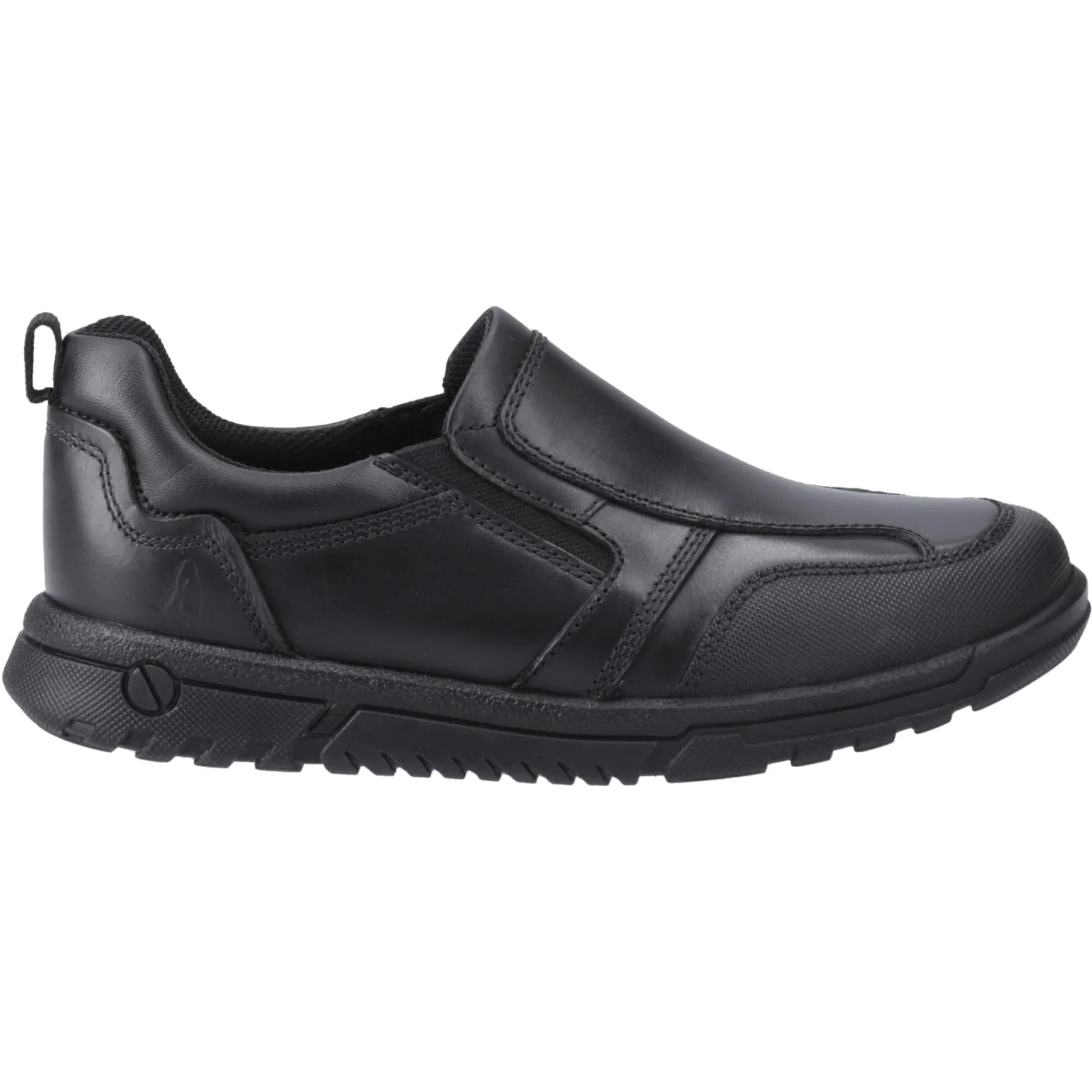 Hush Puppies Boys Sergio Shoe Black