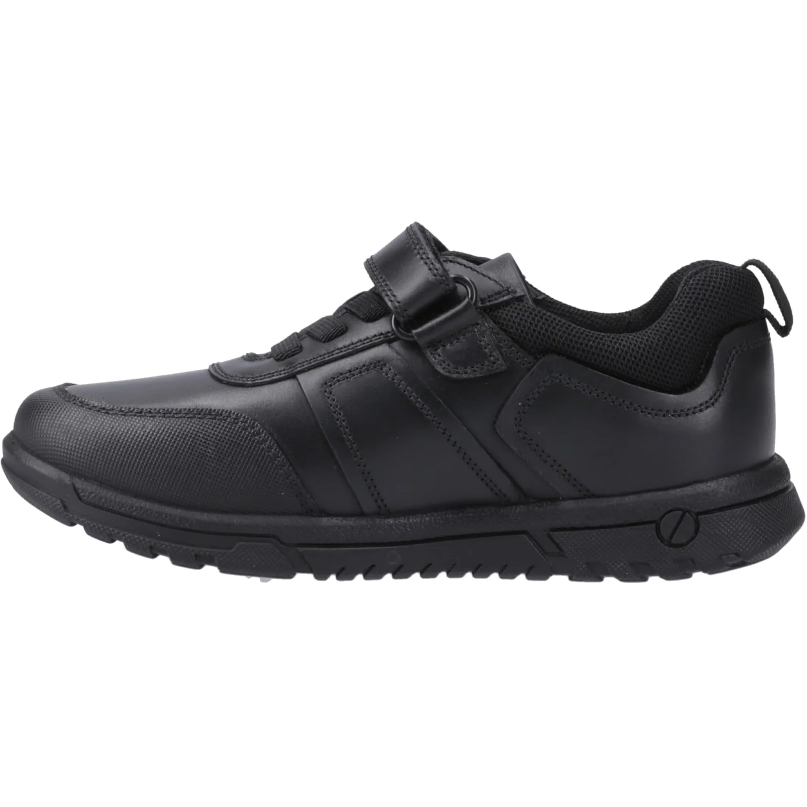 Hush Puppies Boys Sutton Bungee Snr Black - Image 2