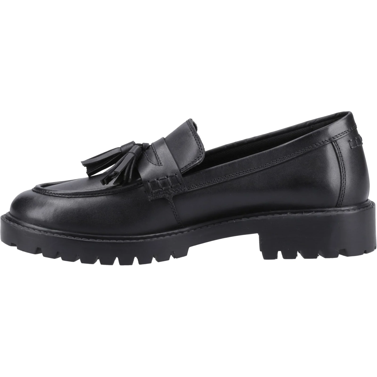 Hush Puppies Girls Abigail Senior Shoe Black - Image 2