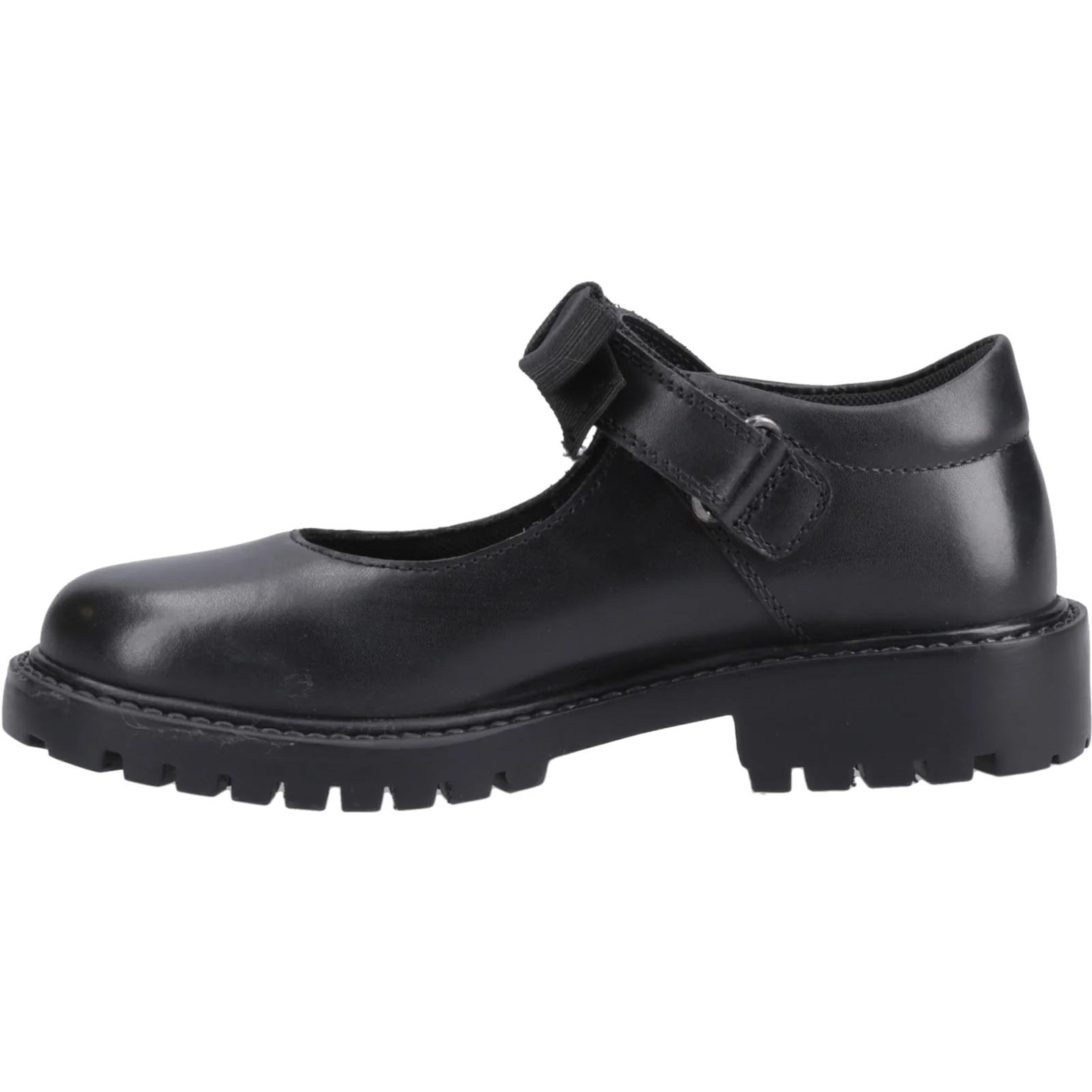 Hush Puppies Girls Astrid Bow Snr Black - Image 2