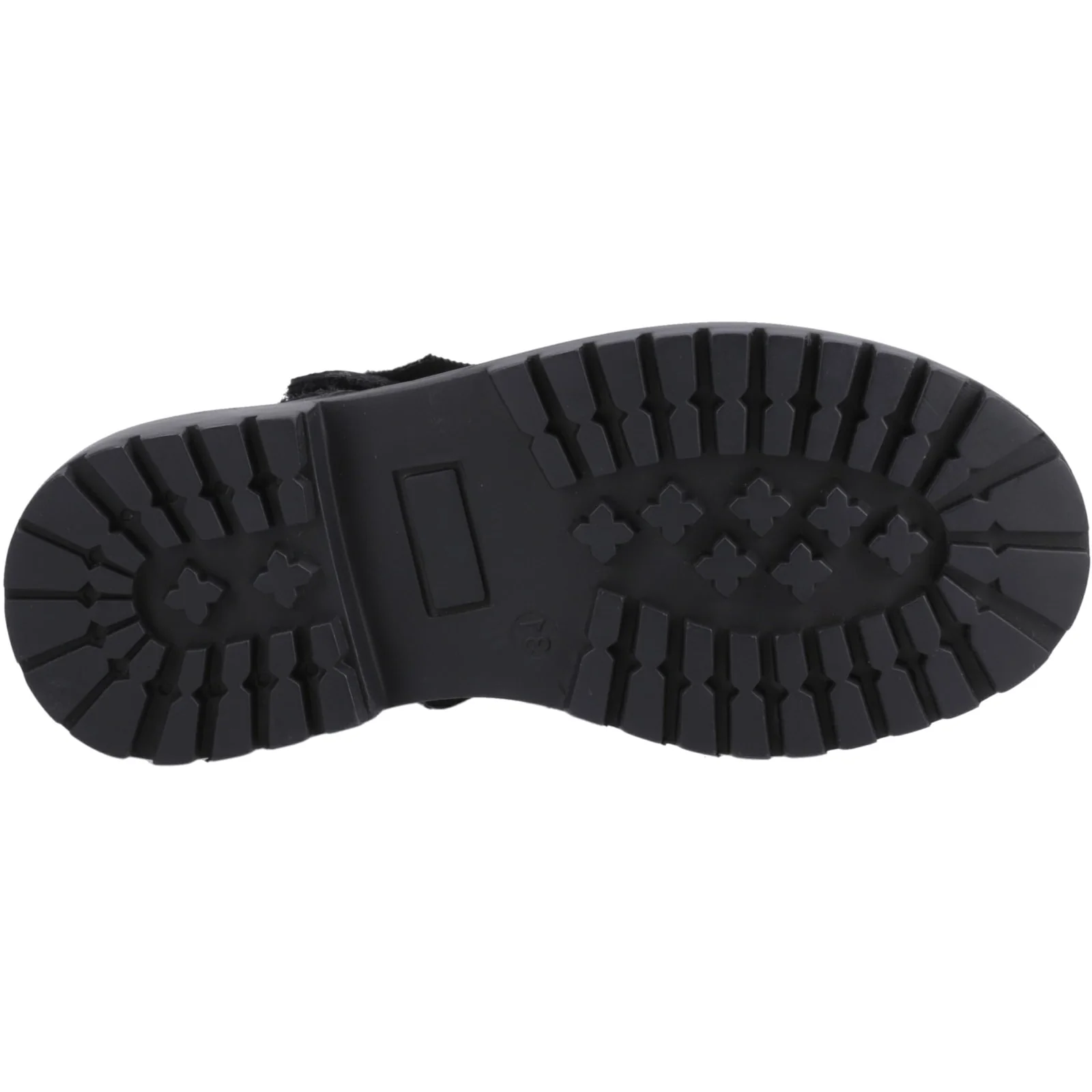 Hush Puppies Girls Astrid Bow Snr Black - Image 3