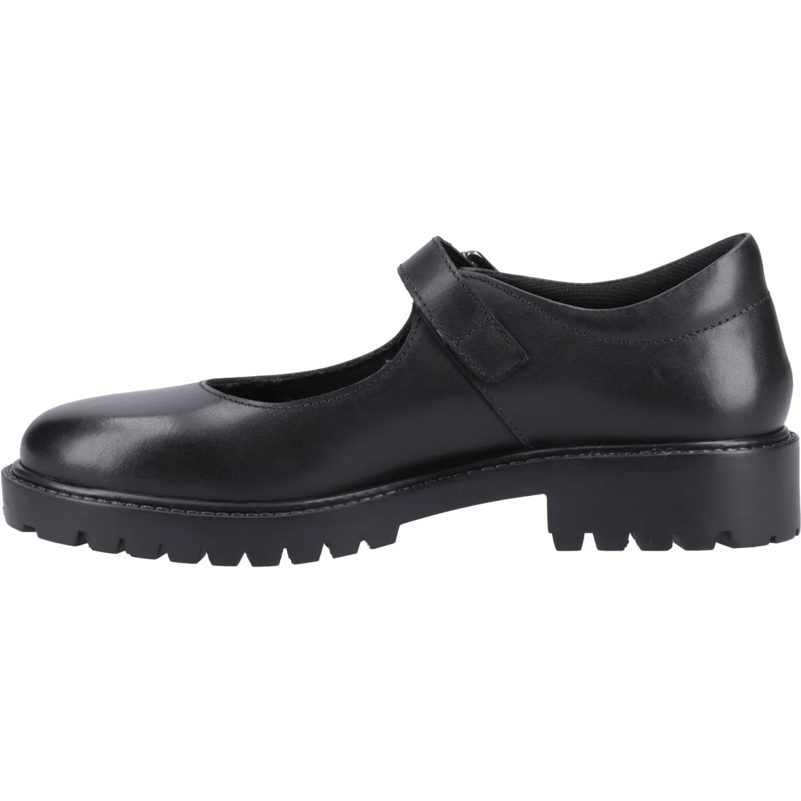 Hush Puppies Girls Aurora Senior Shoe Black - Image 2