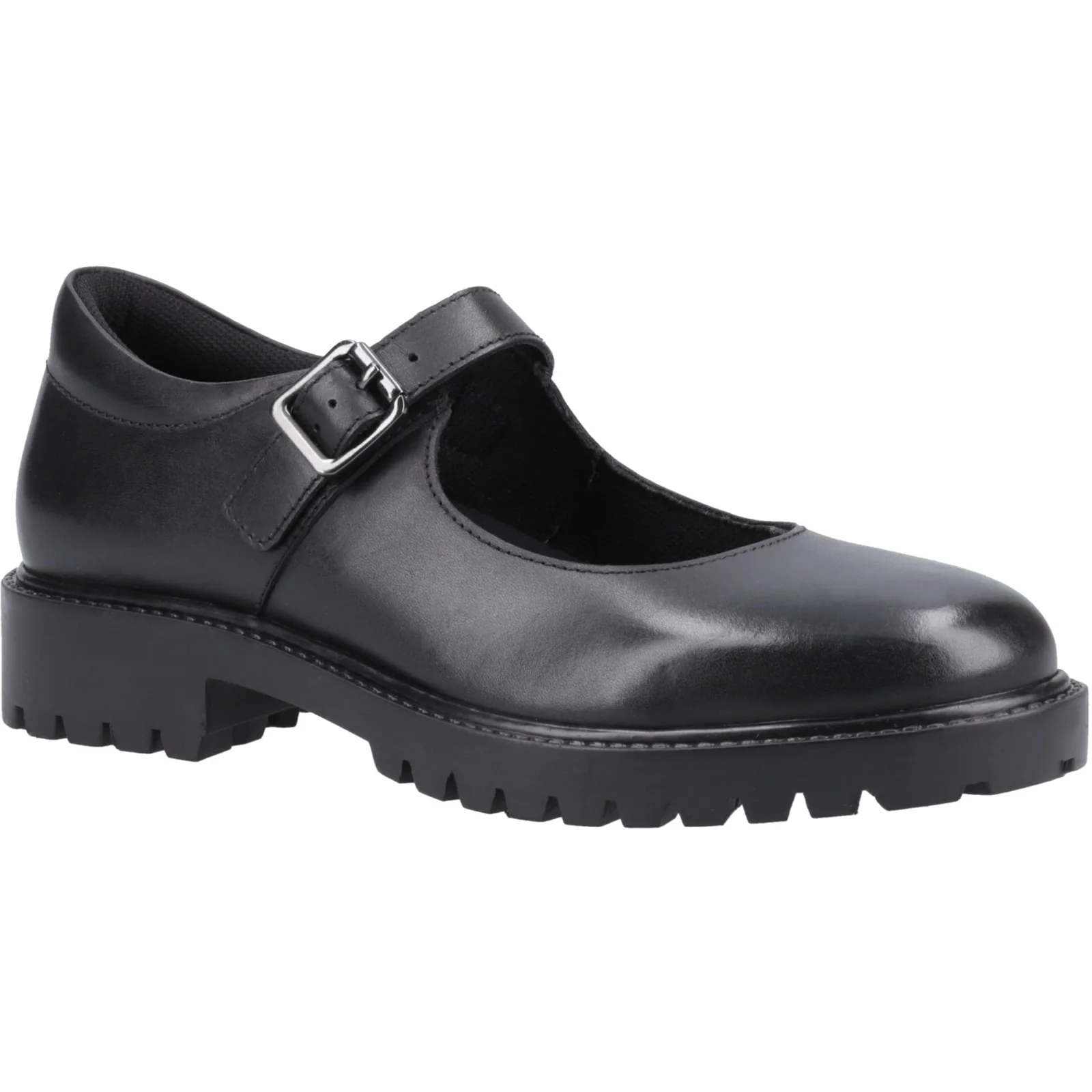 Hush Puppies Girls Aurora Senior Shoe Black - Image 5