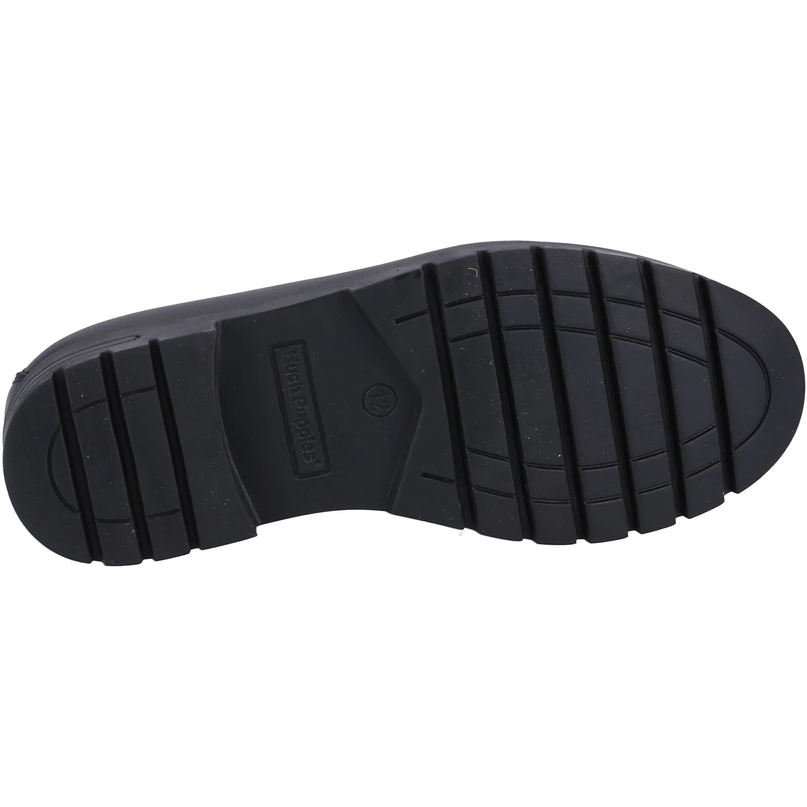 Hush Puppies Girls Hazel Loafer SNR Shoe Black - Image 2