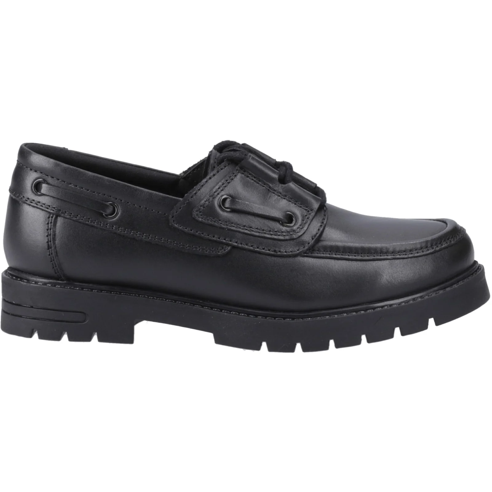 Hush Puppies Girls Lucy Snr Black