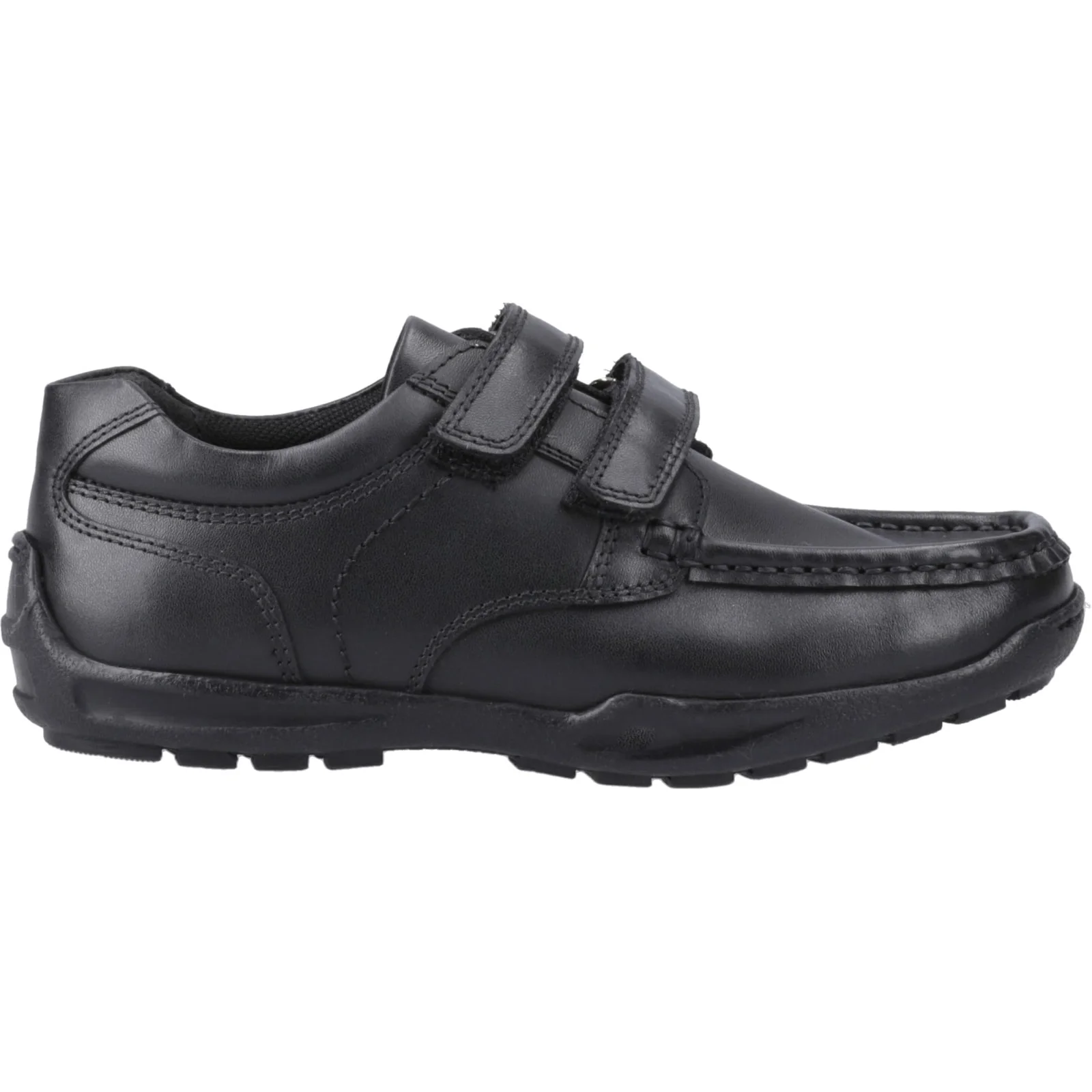 Hush Puppies Junior Boys Maddox Touch Fastening Jnr Black