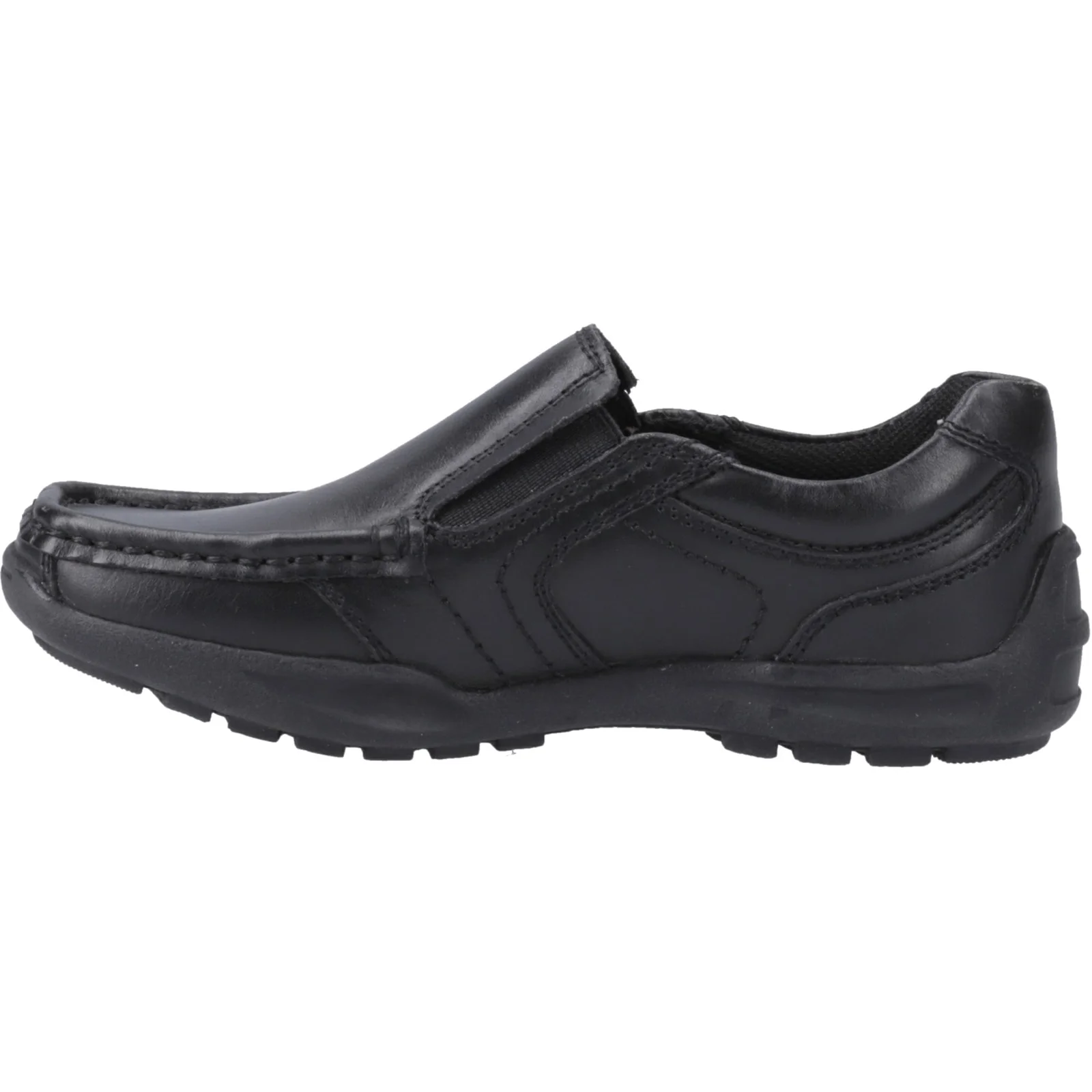 Hush Puppies Junior Boys Morgan Slip On Jnr Black - Image 2