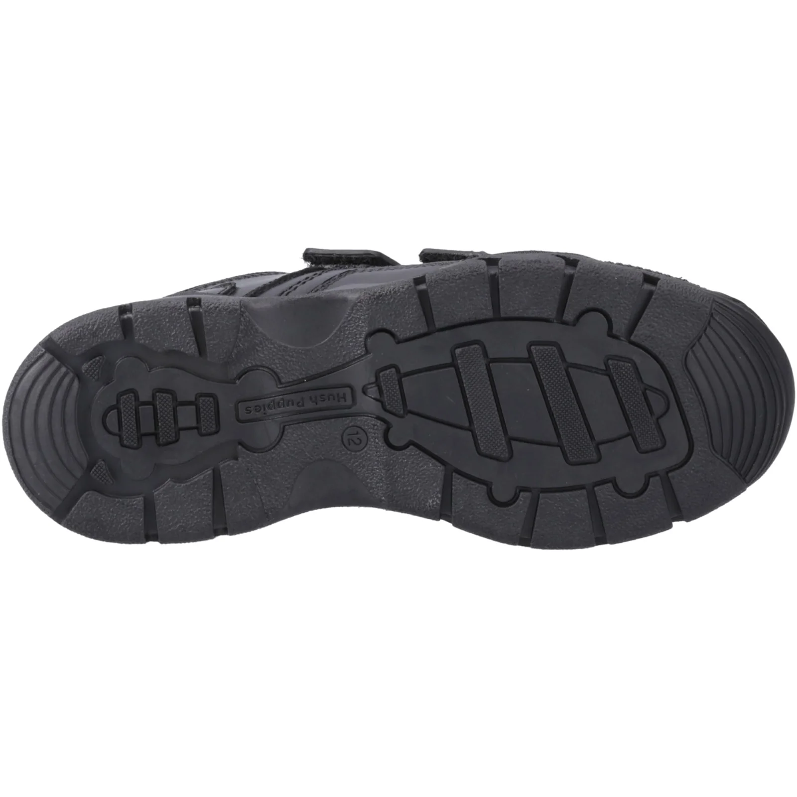 Hush Puppies Junior Boys Tristen Touch Fastening Jnr Black - Image 3