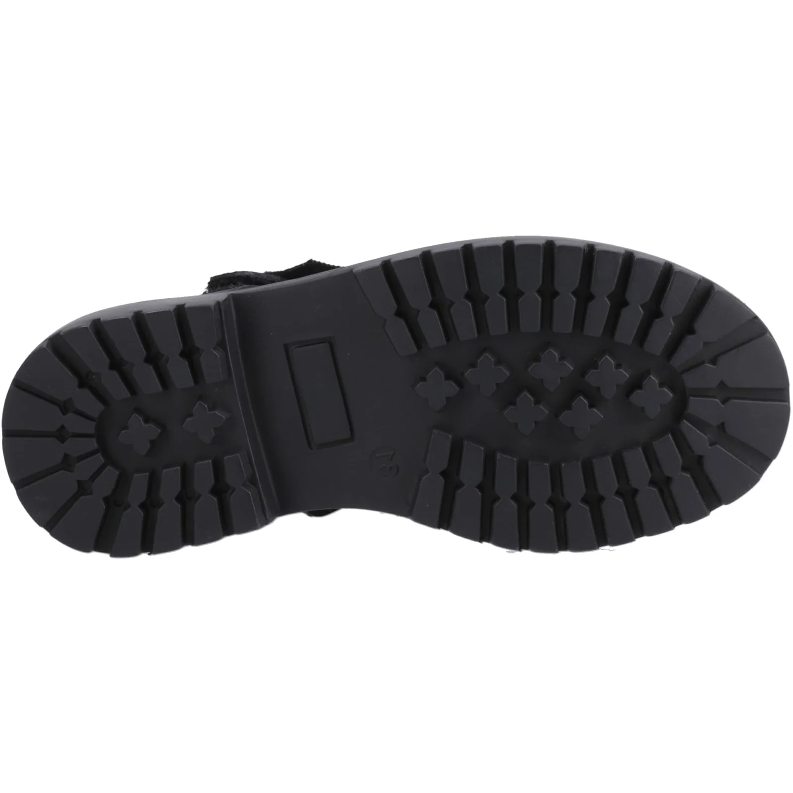Hush Puppies Junior Girls Astrid Bow Jnr Black - Image 3