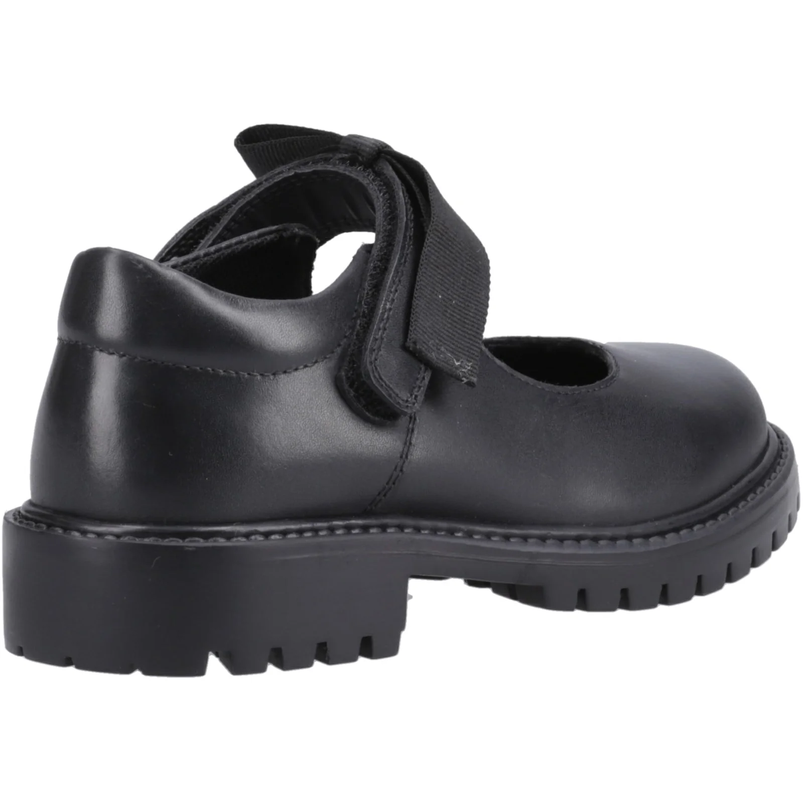 Hush Puppies Junior Girls Astrid Bow Jnr Black - Image 4