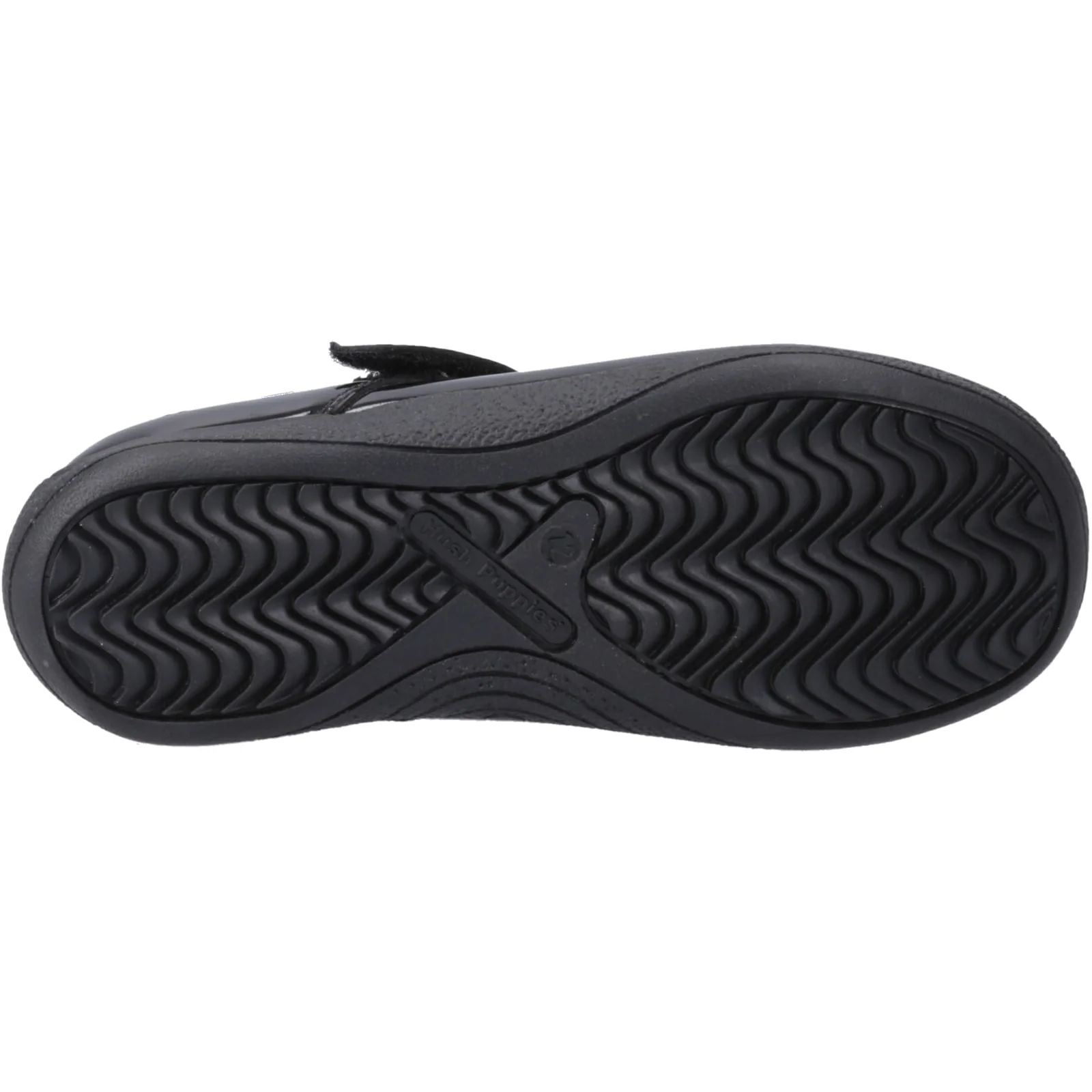 Hush Puppies Junior Girls Caitlin T-Bar Patent Jnr Black - Image 3