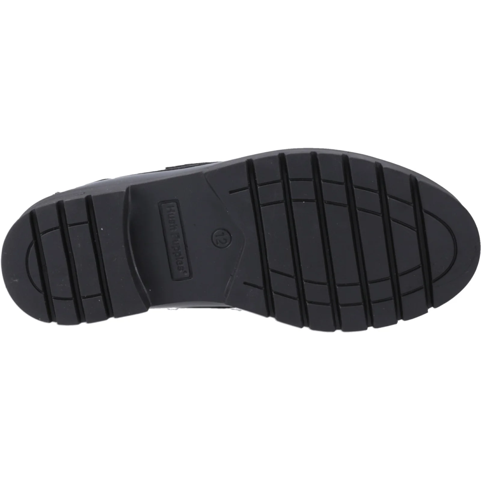 Hush Puppies Junior Girls Lucy Patent Jnr Black - Image 3
