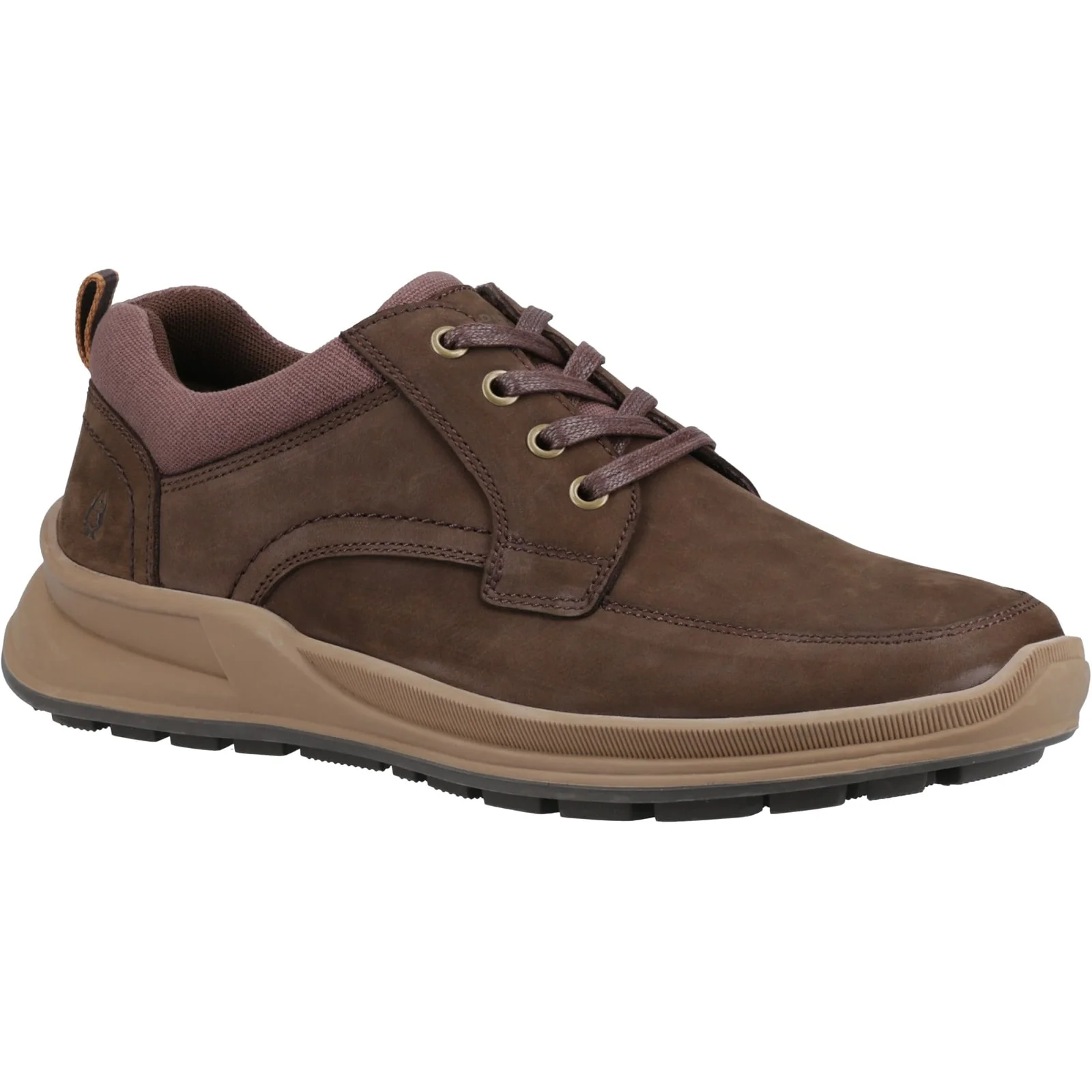 Hush Puppies Mens Adam Lace Up Shoe Brown - Image 5