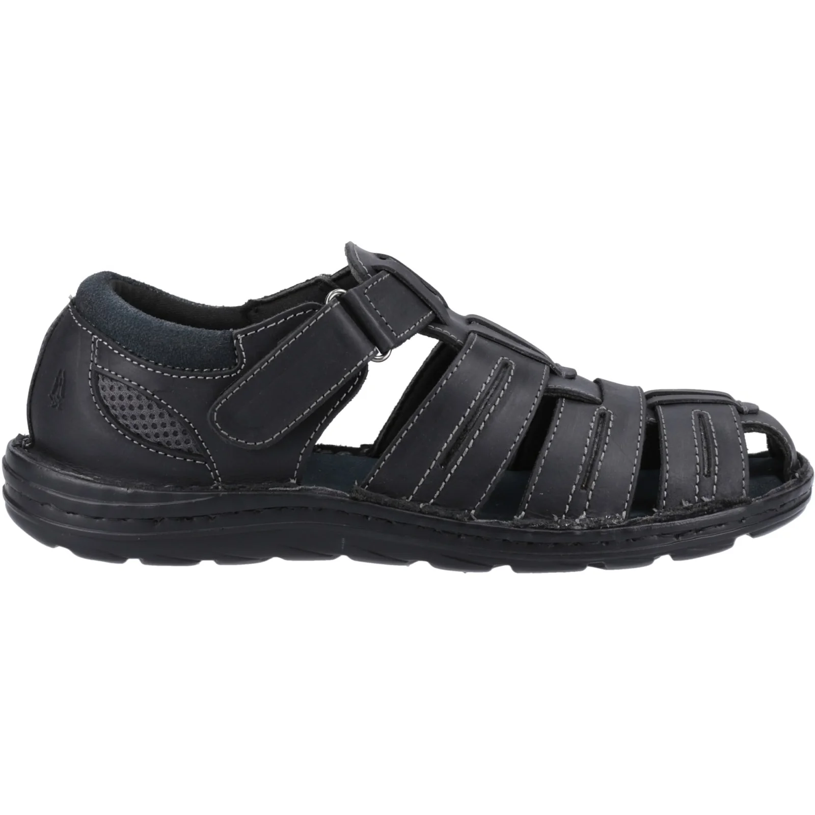 Hush Puppies Mens Albert Fisherman Sandal Black