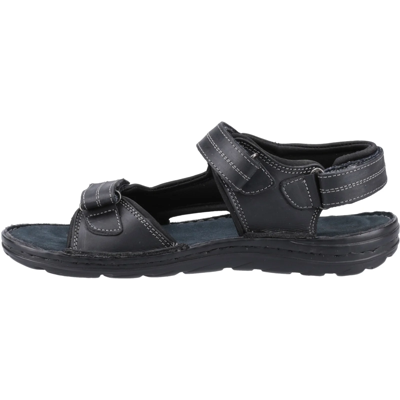 Hush Puppies Mens Alistair Sandal Black - Image 2