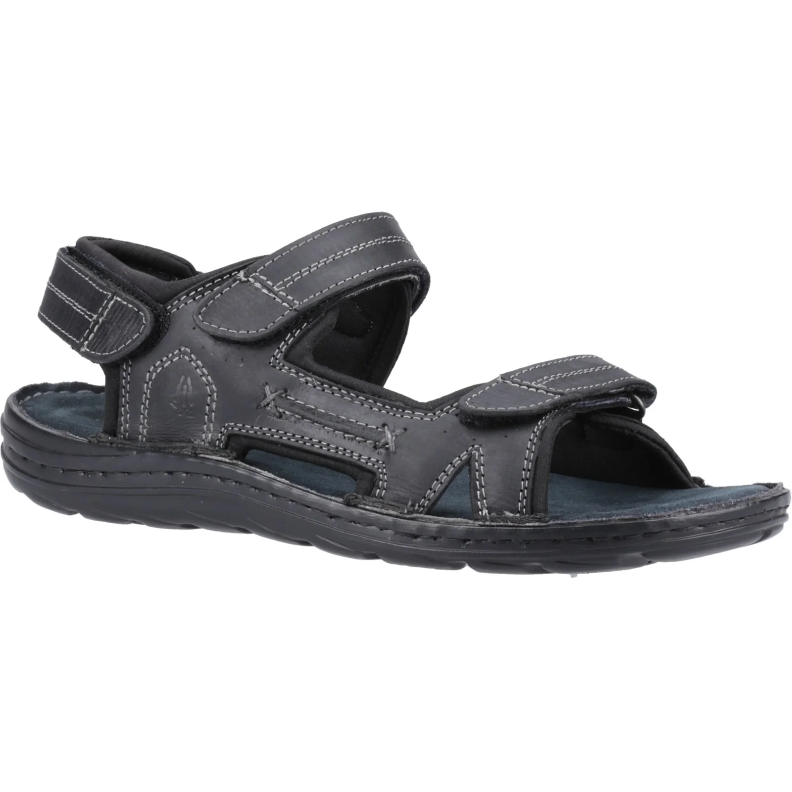 Hush Puppies Mens Alistair Sandal Black - Image 5
