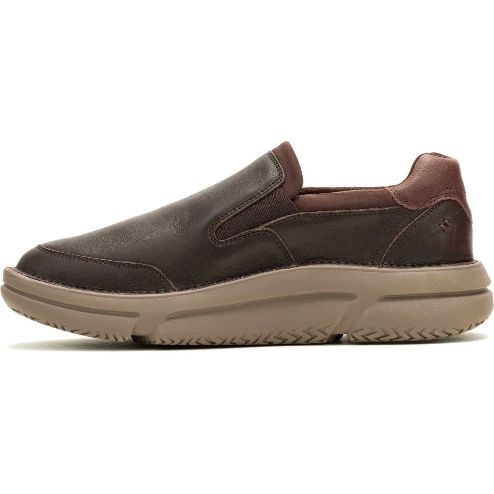 Hush Puppies Mens Baylor Step-In Brown - Image 2