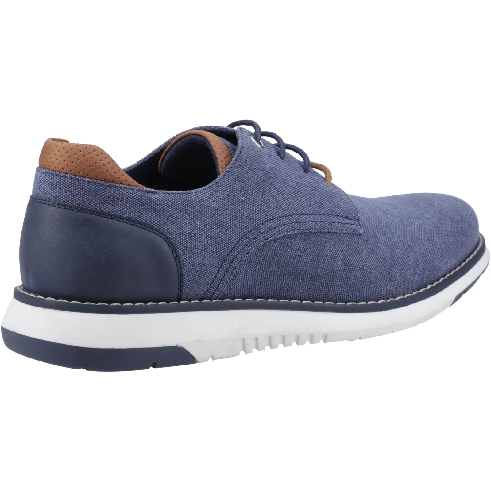 Hush Puppies Mens Bruce Lace Up Shoe Navy - Image 3