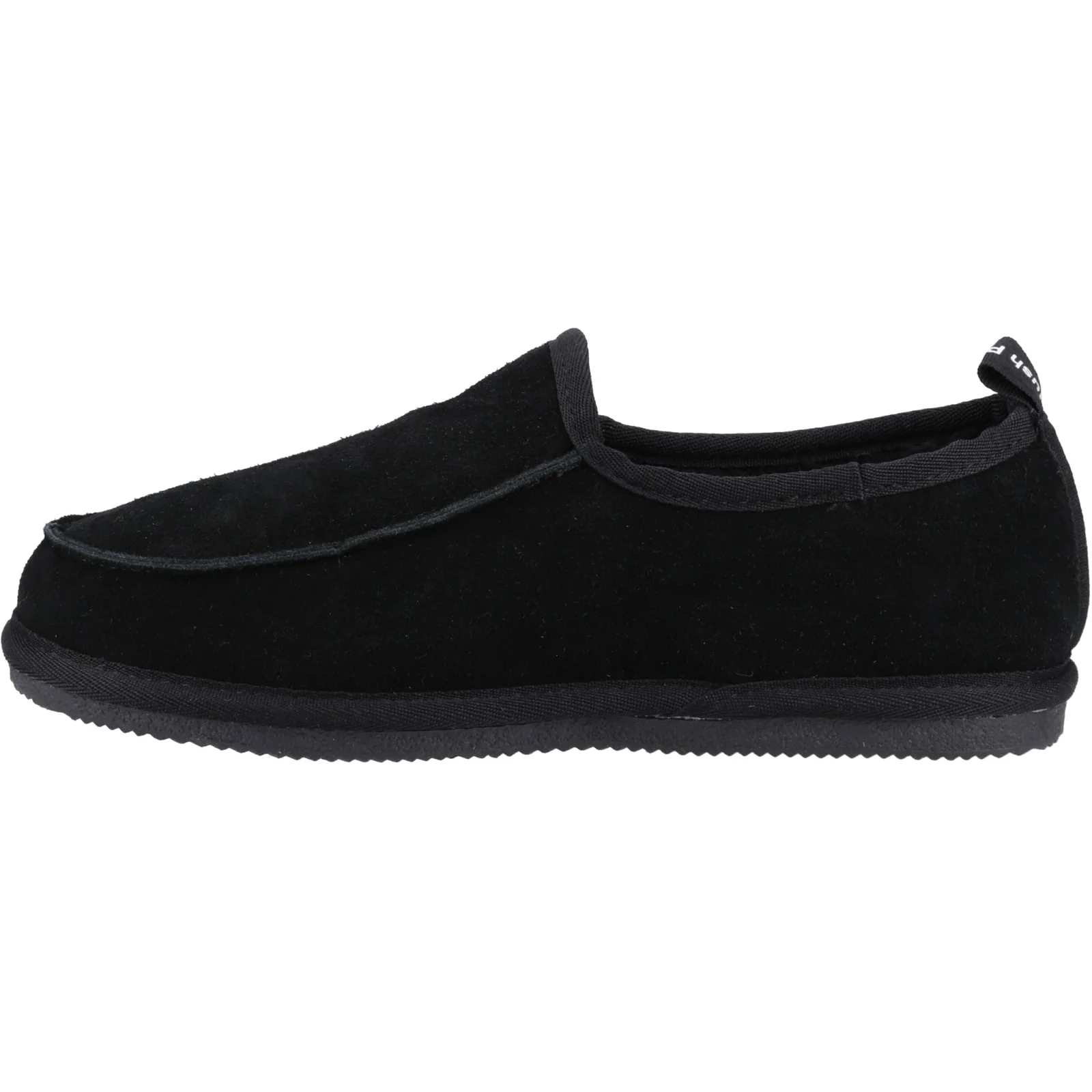 Hush Puppies Mens Charles Slippers Black - Image 2
