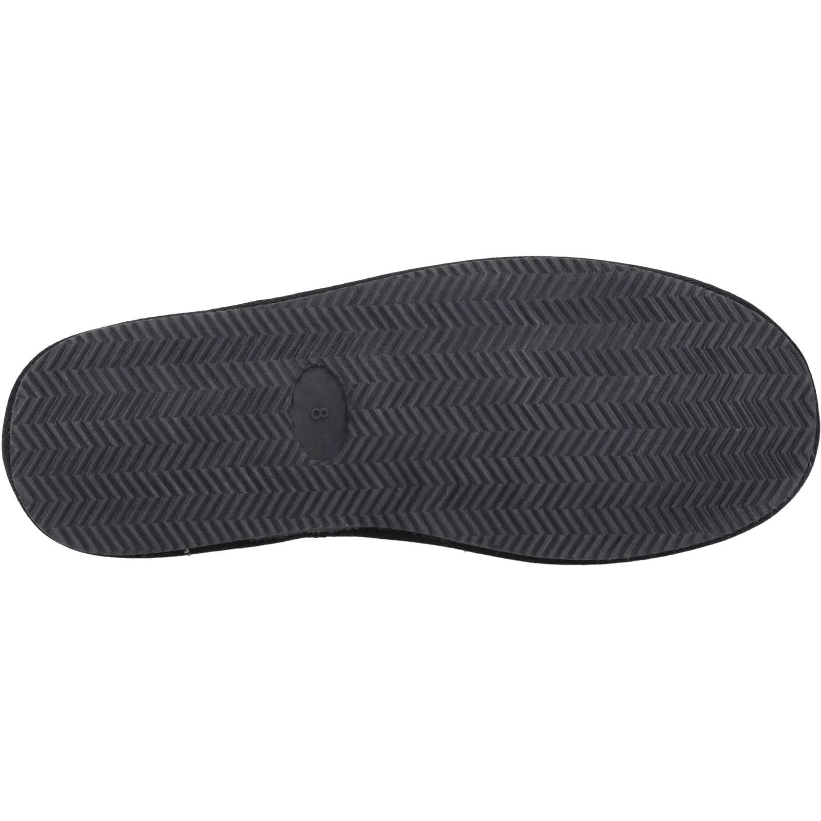 Hush Puppies Mens Charles Slippers Black - Image 3