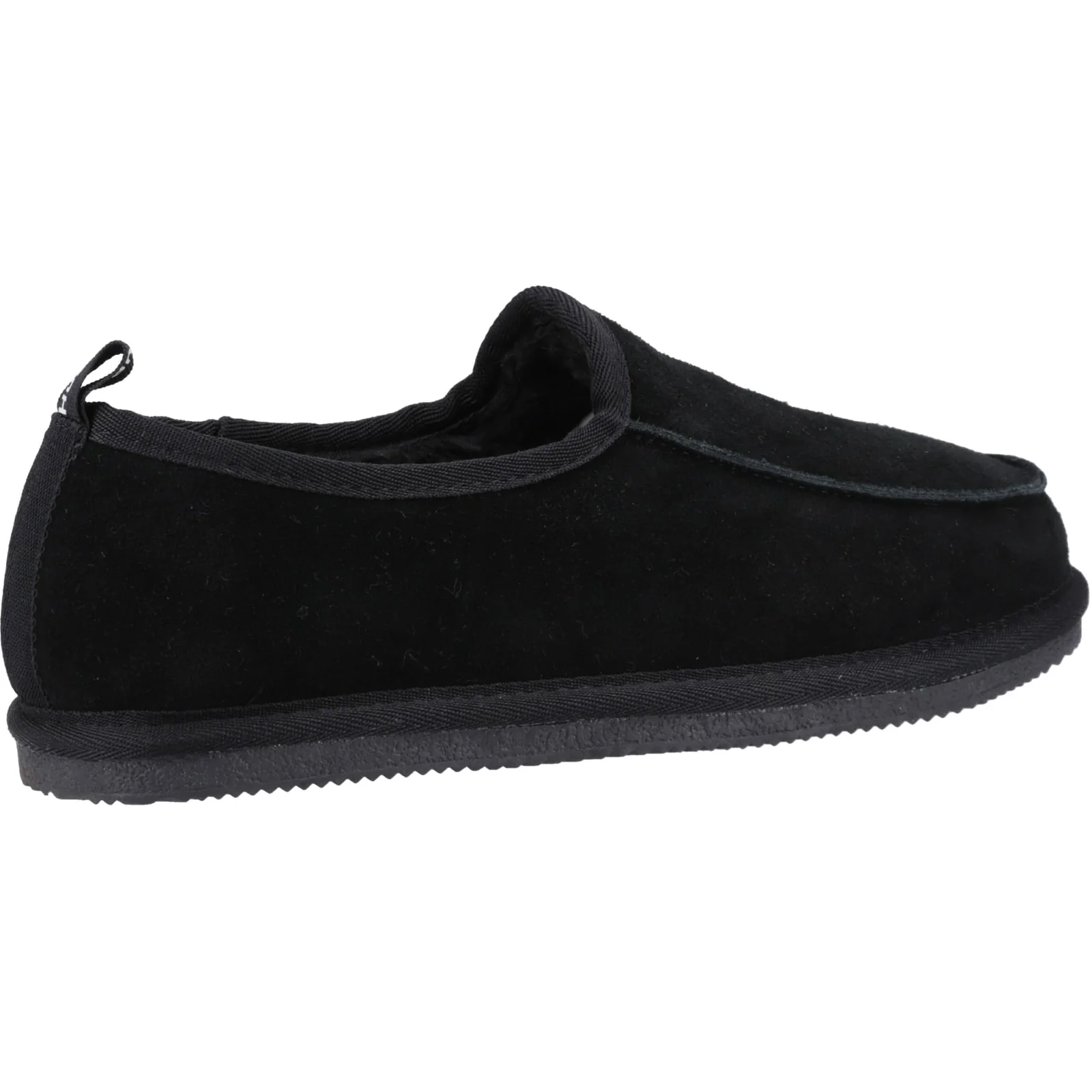 Hush Puppies Mens Charles Slippers Black - Image 4